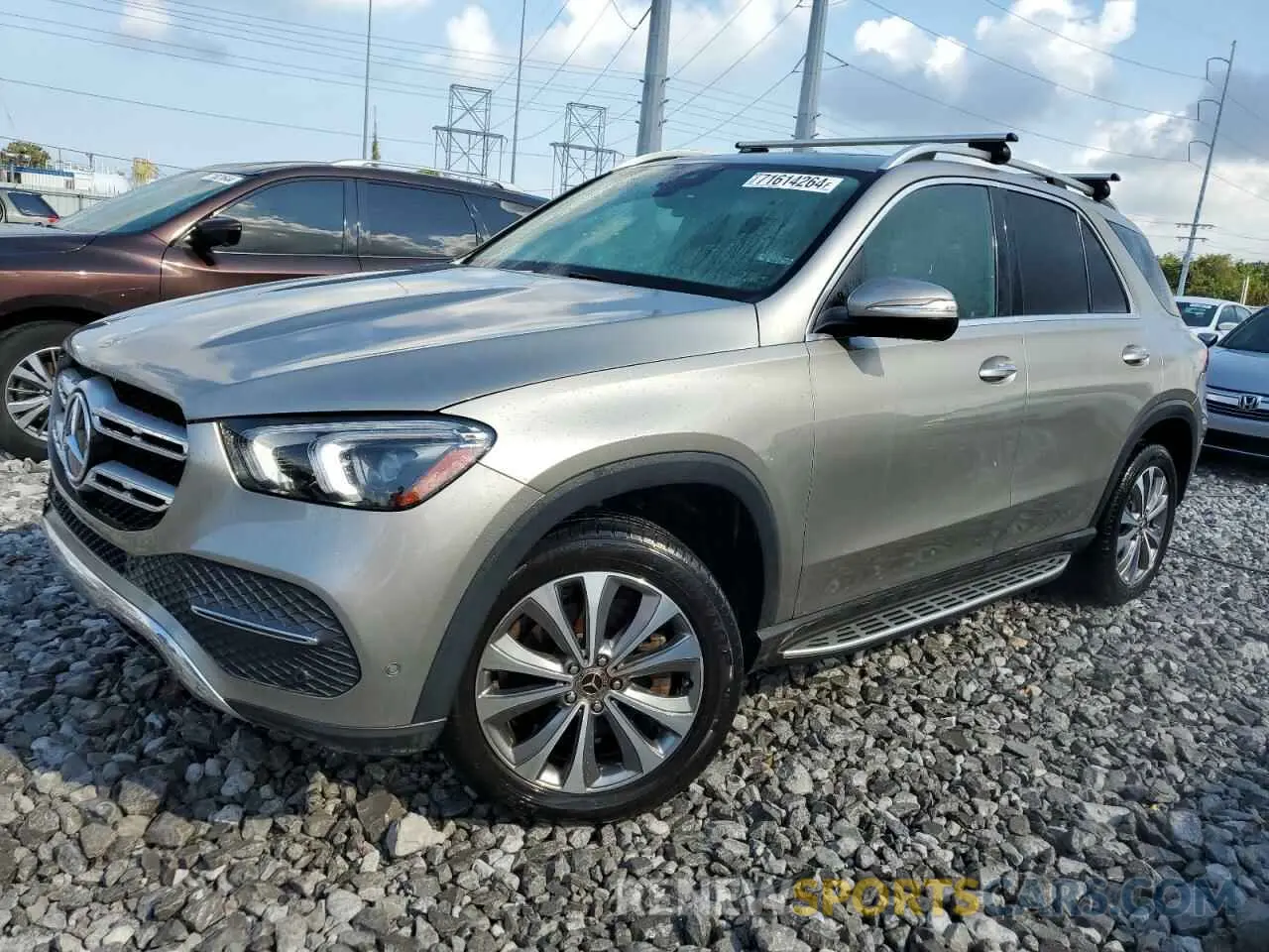 1 Photograph of a damaged car 4JGFB4KE2LA024430 MERCEDES-BENZ GLE-CLASS 2020