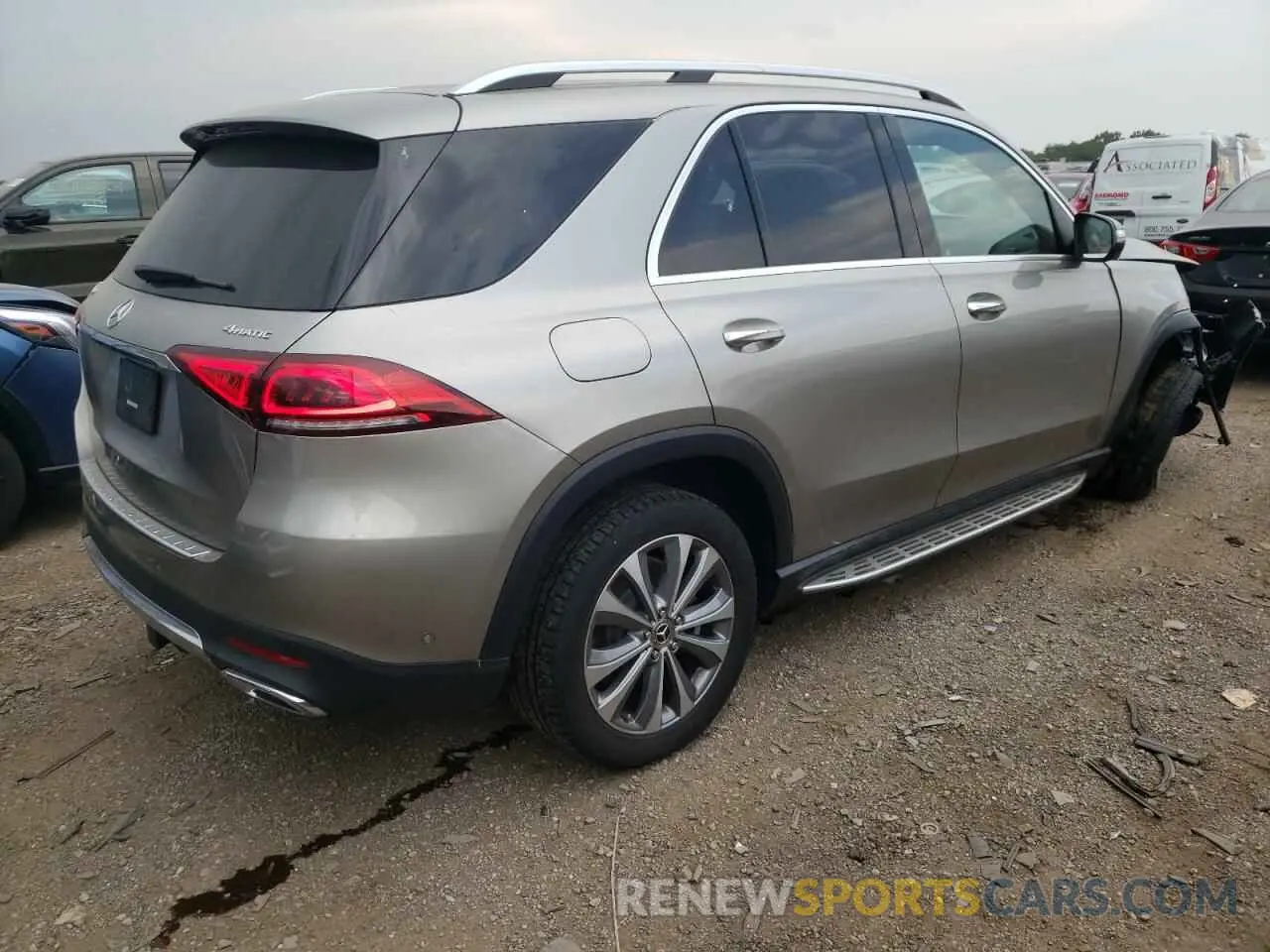 3 Photograph of a damaged car 4JGFB4KE2LA030003 MERCEDES-BENZ GLE-CLASS 2020