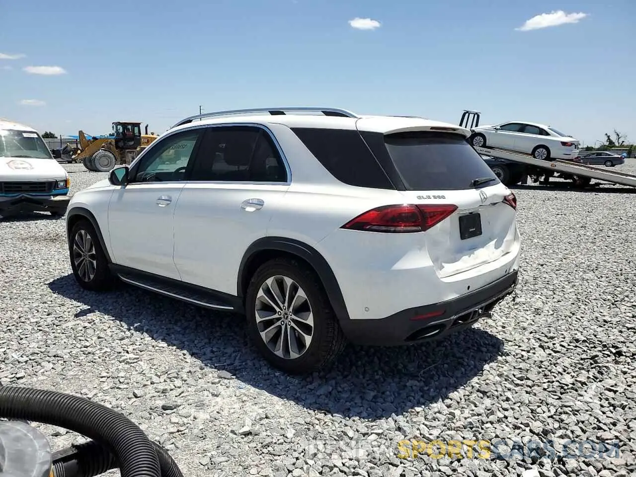 2 Photograph of a damaged car 4JGFB4KE3LA007233 MERCEDES-BENZ GLE-CLASS 2020