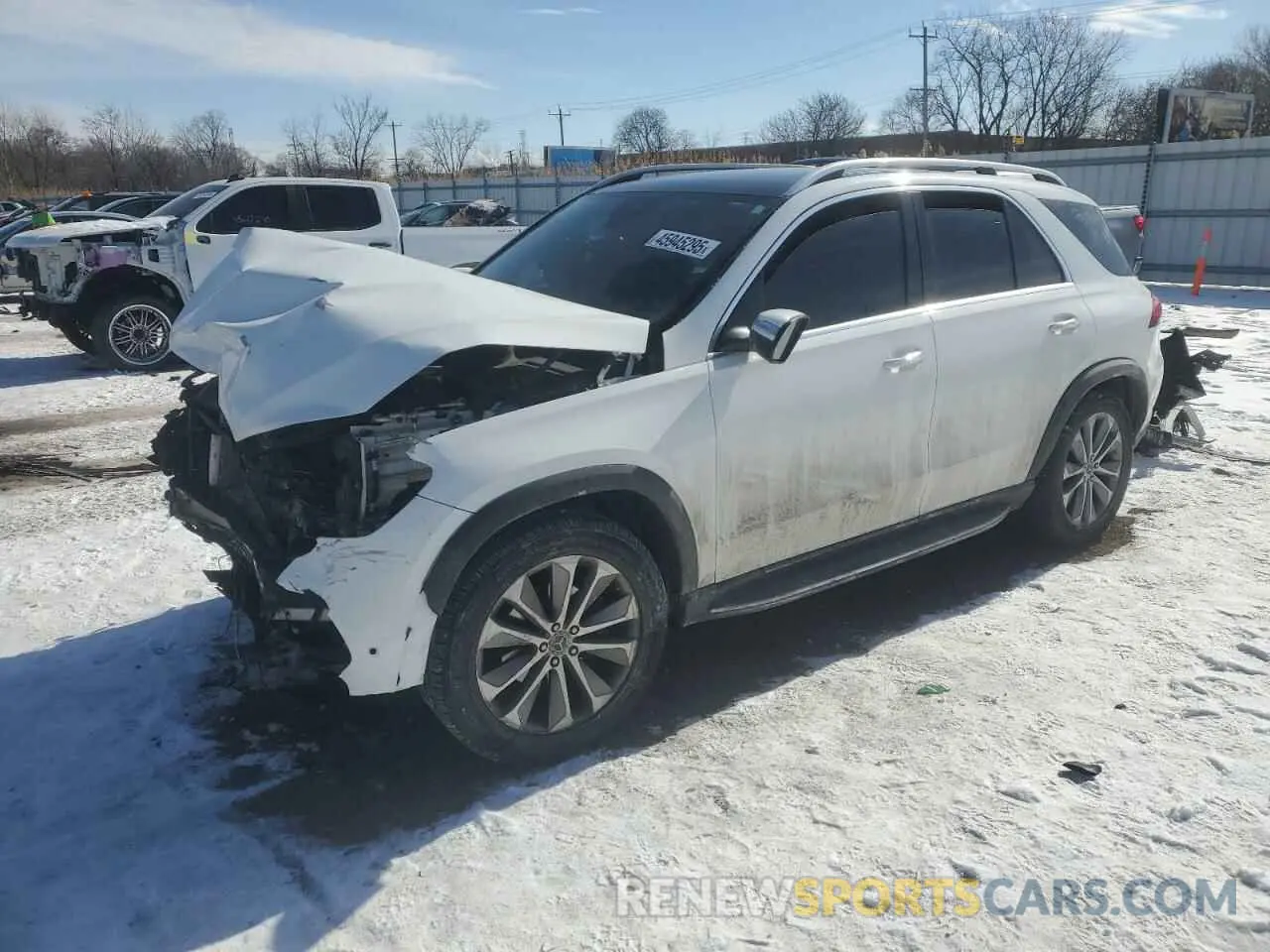 1 Photograph of a damaged car 4JGFB4KE3LA079470 MERCEDES-BENZ GLE-CLASS 2020