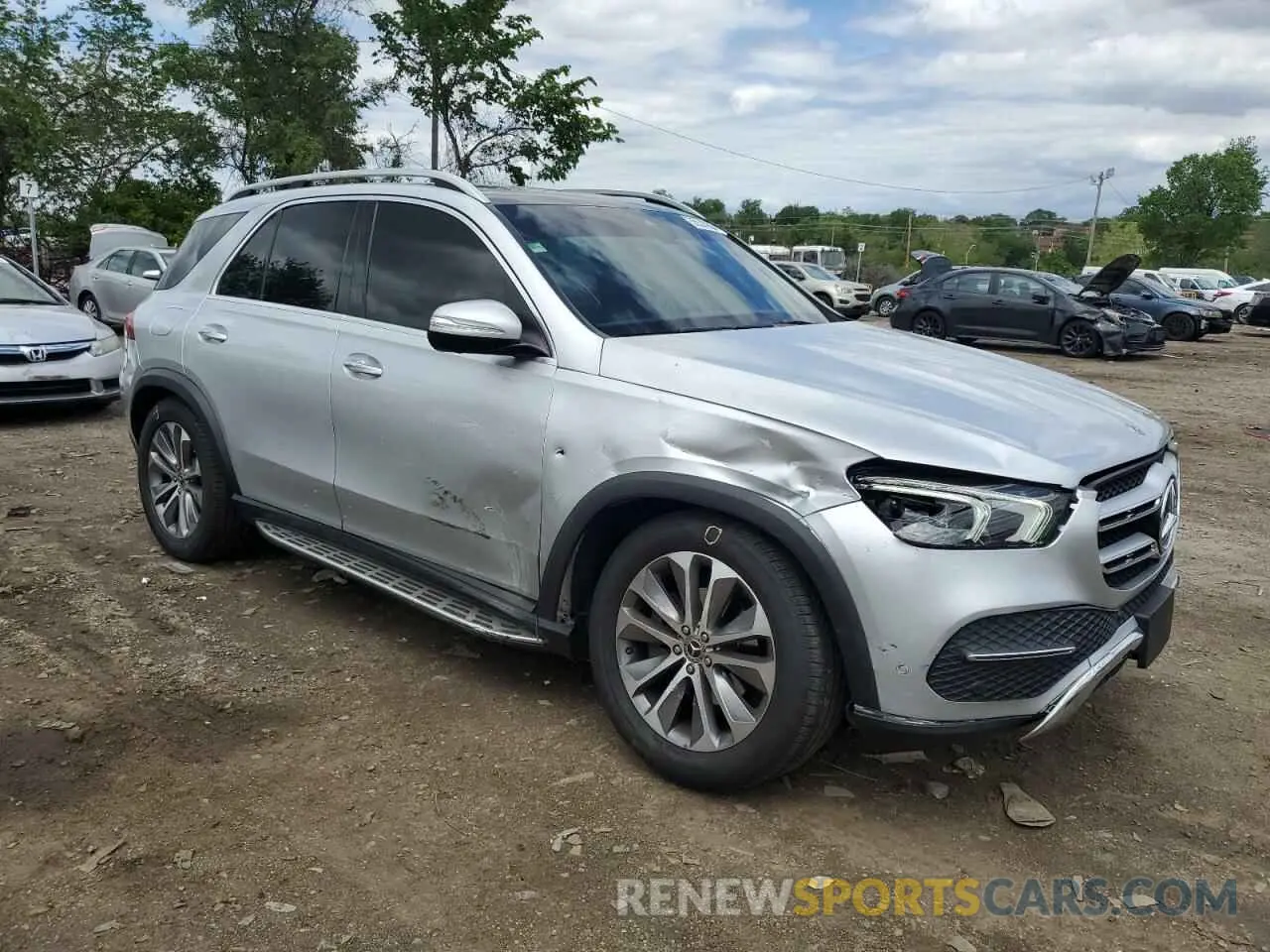 4 Photograph of a damaged car 4JGFB4KE4LA080210 MERCEDES-BENZ GLE-CLASS 2020