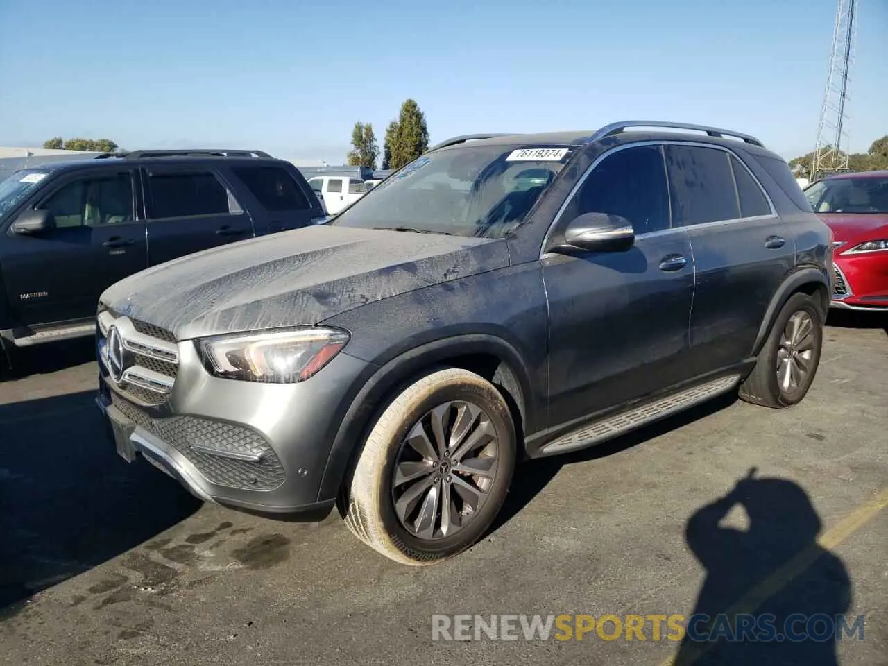 1 Photograph of a damaged car 4JGFB4KE7LA083277 MERCEDES-BENZ GLE-CLASS 2020