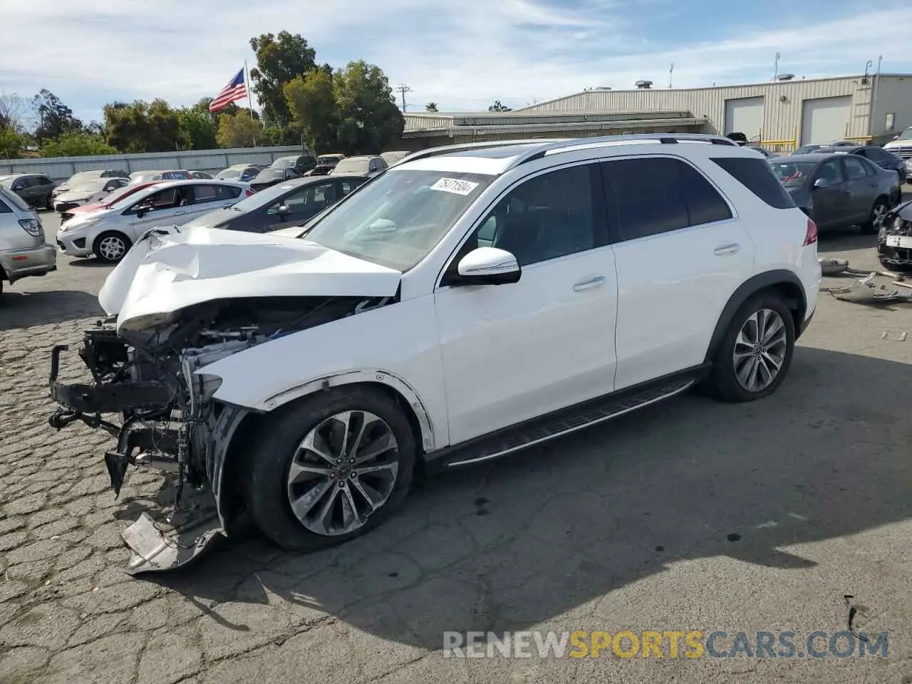 1 Photograph of a damaged car 4JGFB4KE8LA073115 MERCEDES-BENZ GLE-CLASS 2020