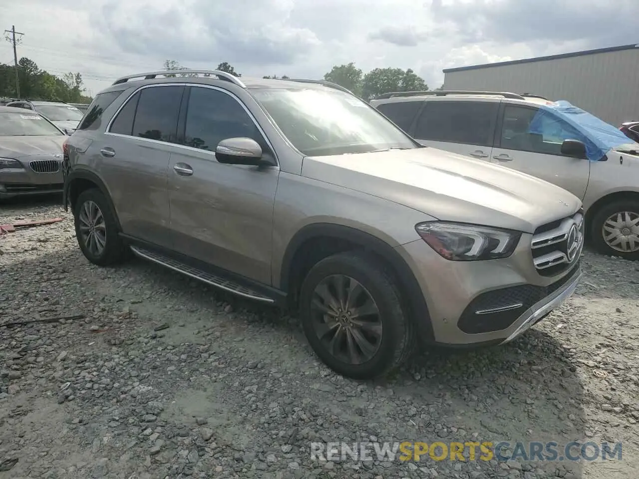 4 Photograph of a damaged car 4JGFB4KEXLA048281 MERCEDES-BENZ GLE-CLASS 2020