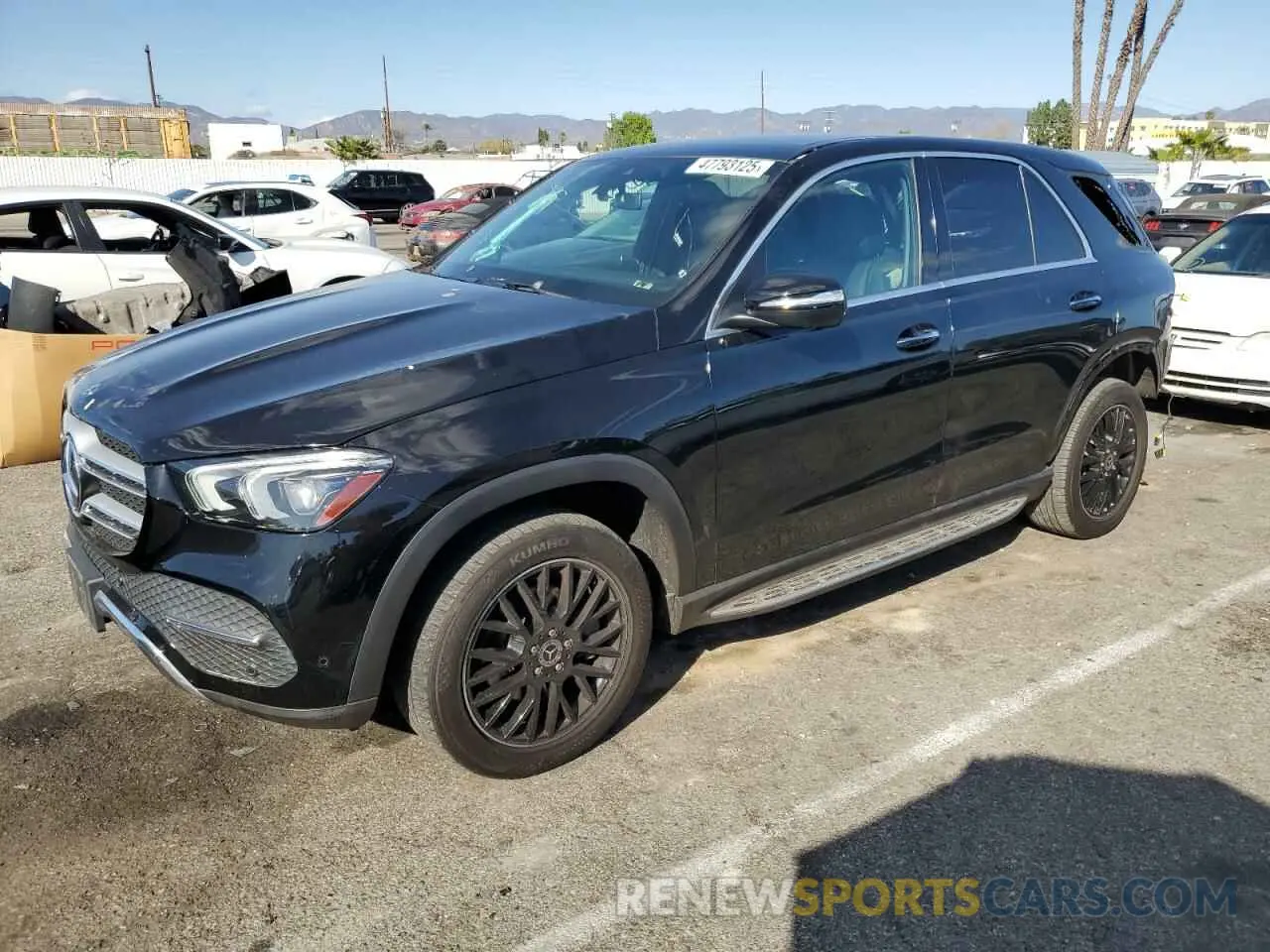 1 Photograph of a damaged car 4JGFB4KEXLA075383 MERCEDES-BENZ GLE-CLASS 2020
