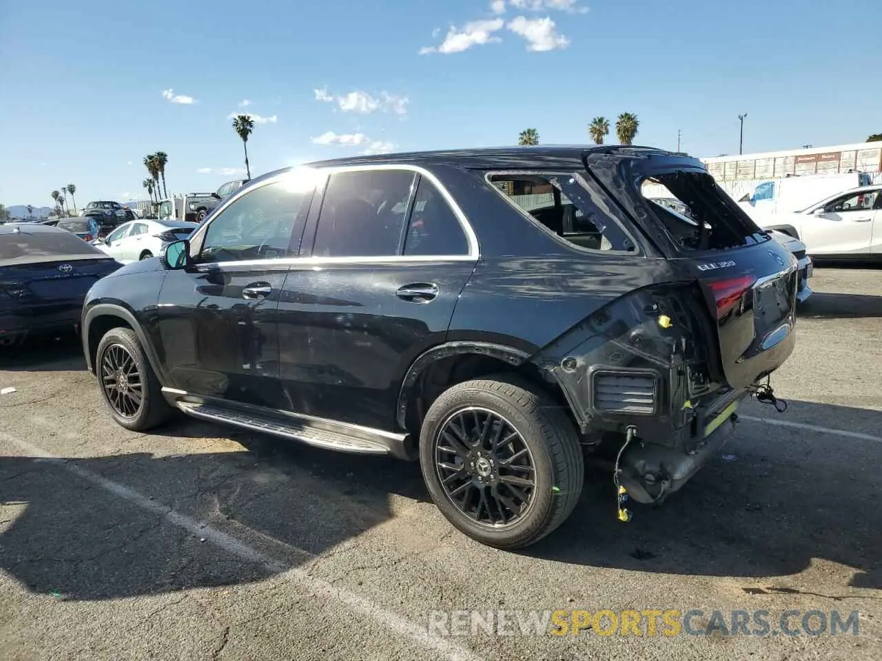 2 Photograph of a damaged car 4JGFB4KEXLA075383 MERCEDES-BENZ GLE-CLASS 2020