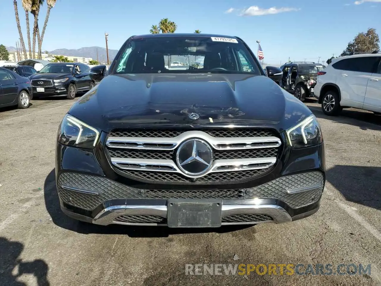 5 Photograph of a damaged car 4JGFB4KEXLA075383 MERCEDES-BENZ GLE-CLASS 2020