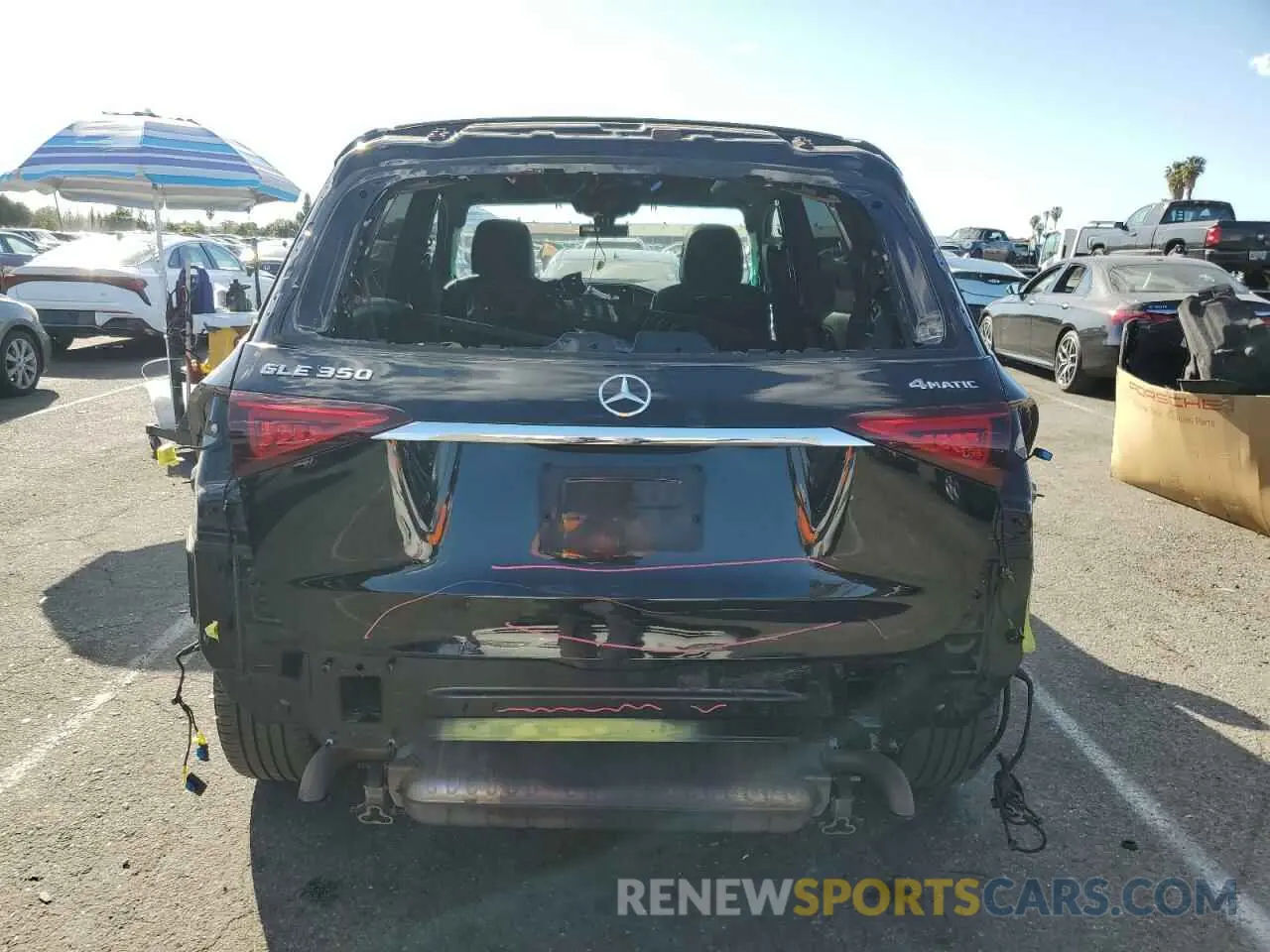 6 Photograph of a damaged car 4JGFB4KEXLA075383 MERCEDES-BENZ GLE-CLASS 2020
