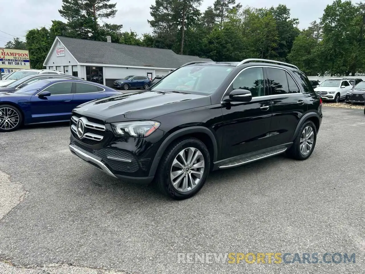 1 Photograph of a damaged car 4JGFB4KEXLA154679 MERCEDES-BENZ GLE-CLASS 2020