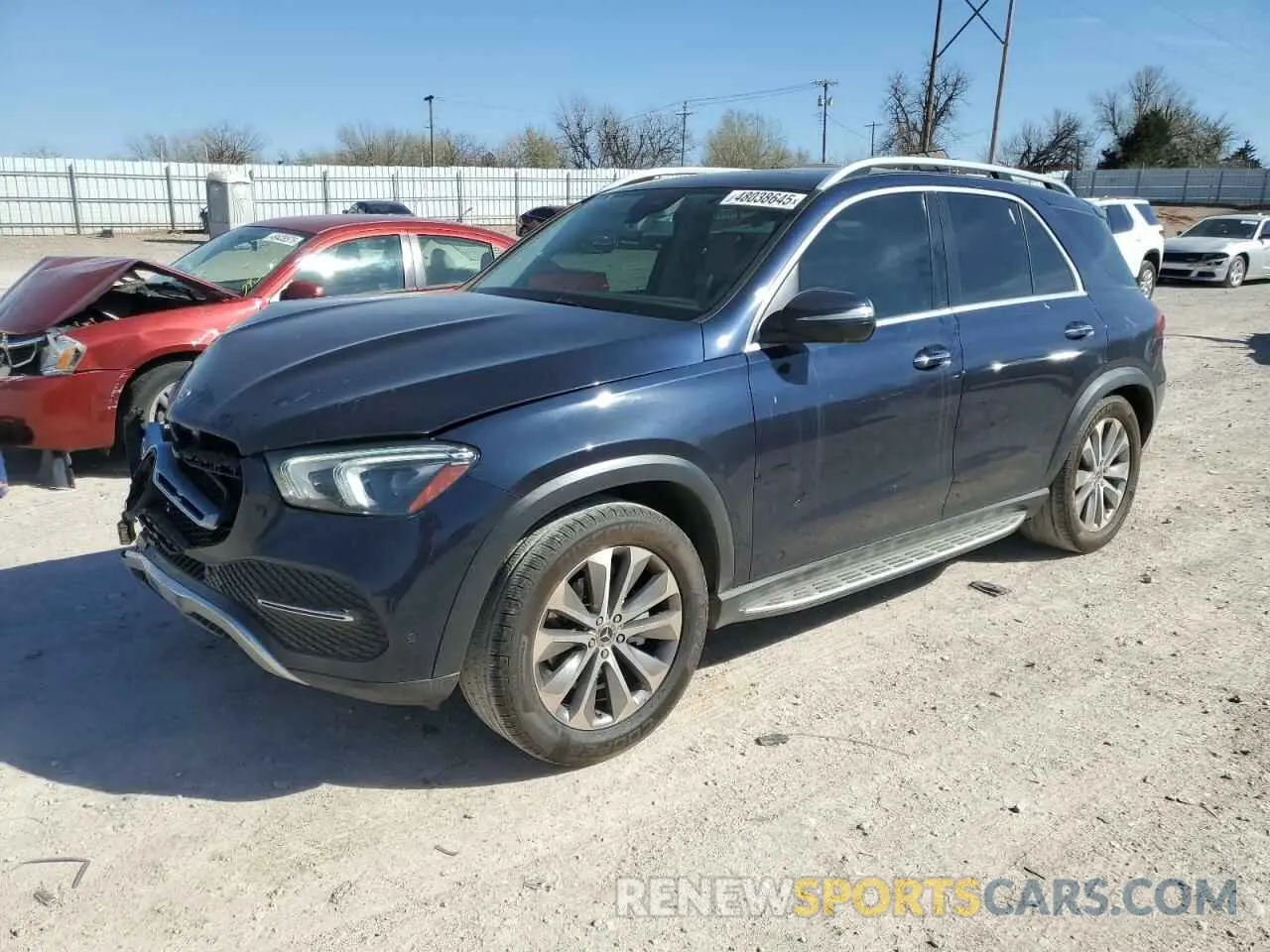1 Photograph of a damaged car 4JGFB4KEXLA159980 MERCEDES-BENZ GLE-CLASS 2020