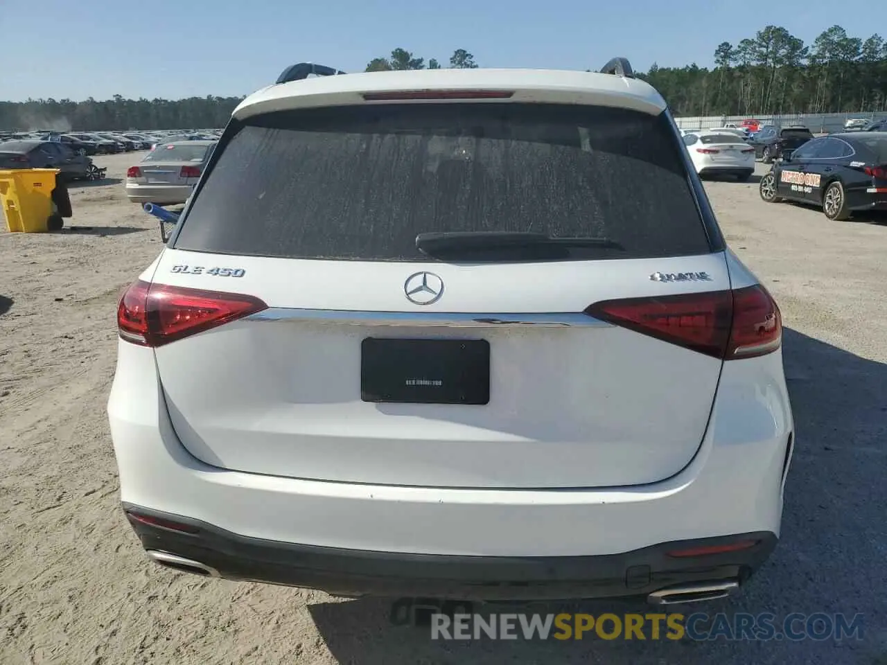 6 Photograph of a damaged car 4JGFB5KB3LA083997 MERCEDES-BENZ GLE-CLASS 2020