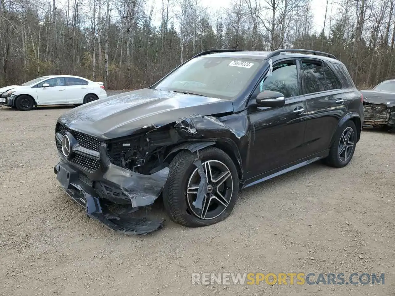 1 Photograph of a damaged car 4JGFB5KB4LA290558 MERCEDES-BENZ GLE-CLASS 2020