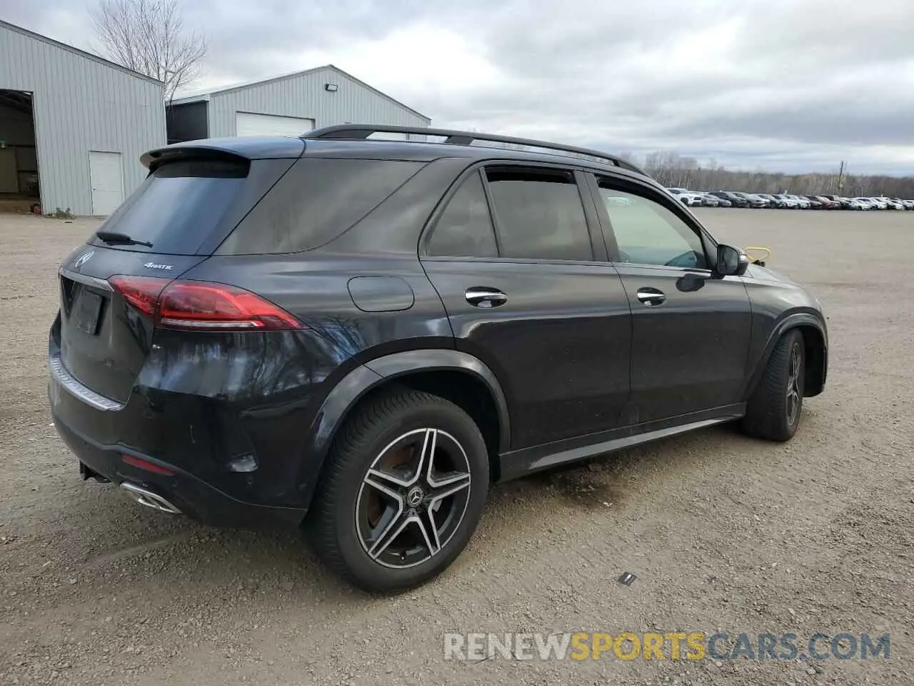 3 Photograph of a damaged car 4JGFB5KB4LA290558 MERCEDES-BENZ GLE-CLASS 2020