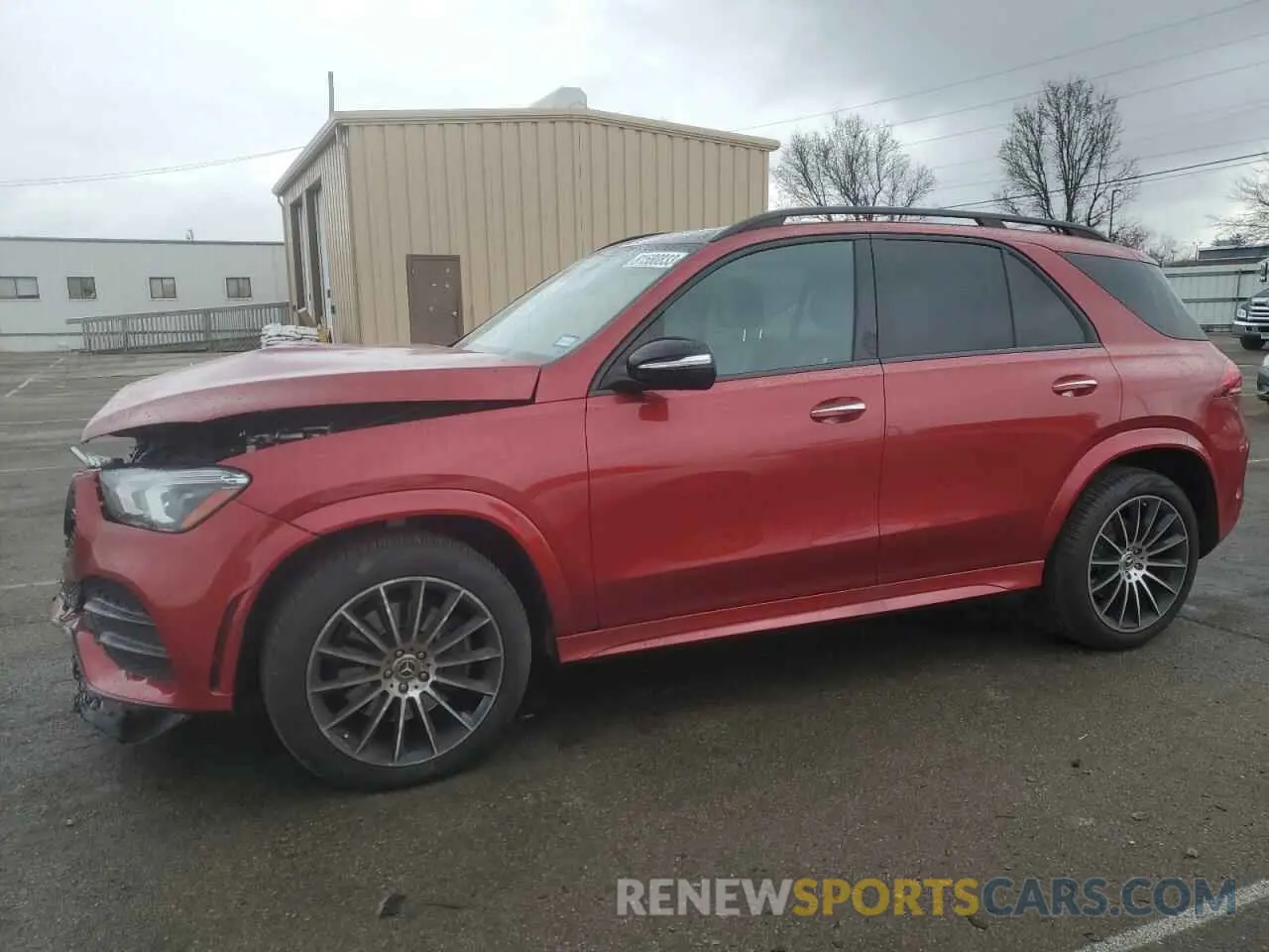 1 Photograph of a damaged car 4JGFB5KBXLA054044 MERCEDES-BENZ GLE-CLASS 2020