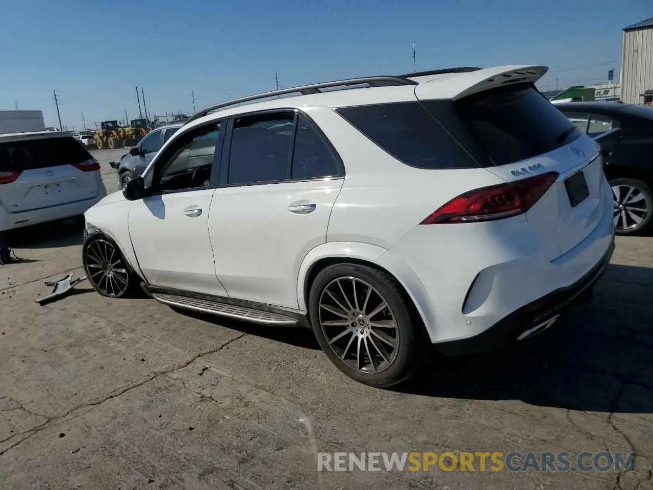 2 Photograph of a damaged car 4JGFB5KBXLA069210 MERCEDES-BENZ GLE-CLASS 2020
