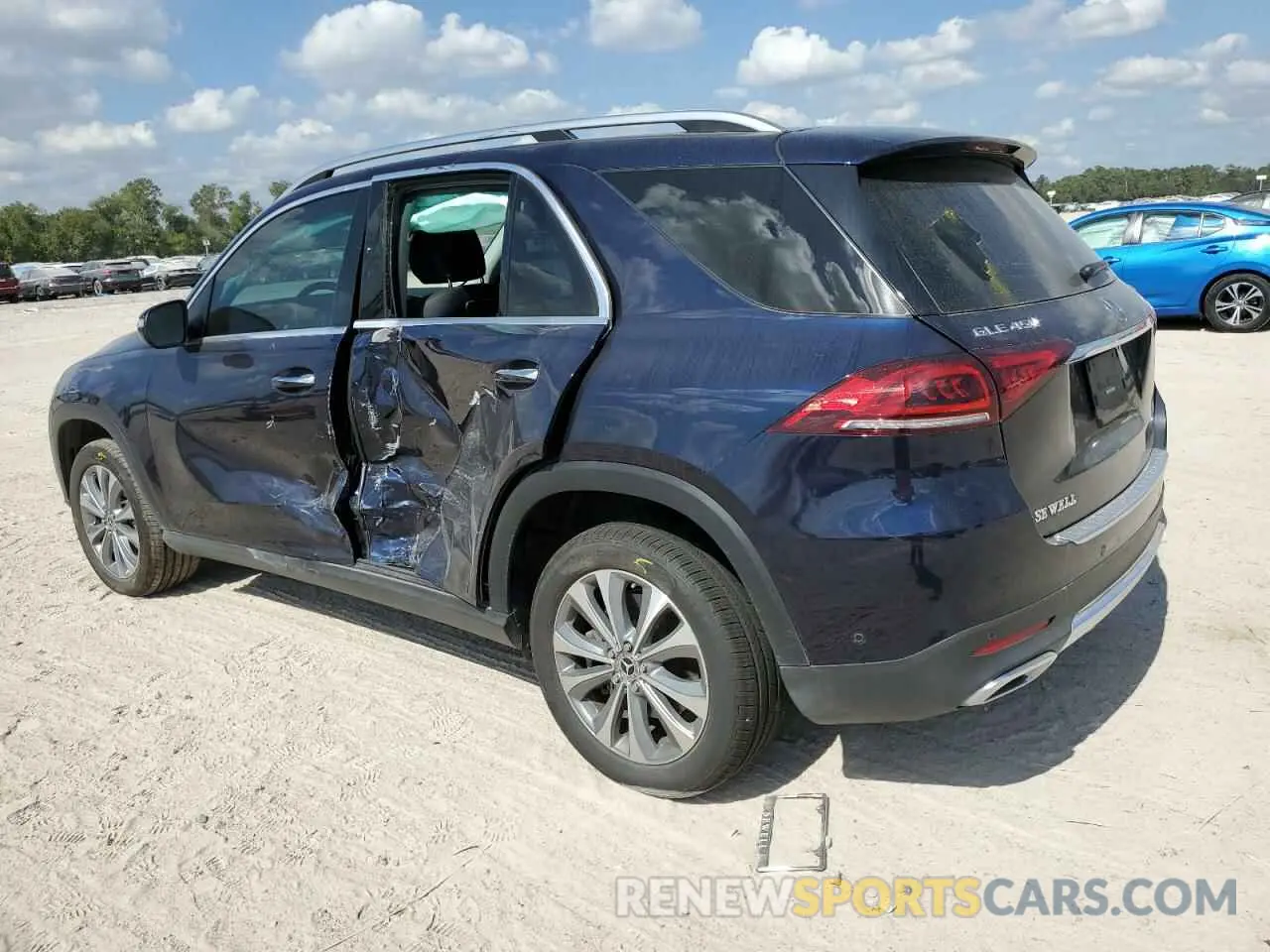 2 Photograph of a damaged car 4JGFB5KE0LA077942 MERCEDES-BENZ GLE-CLASS 2020