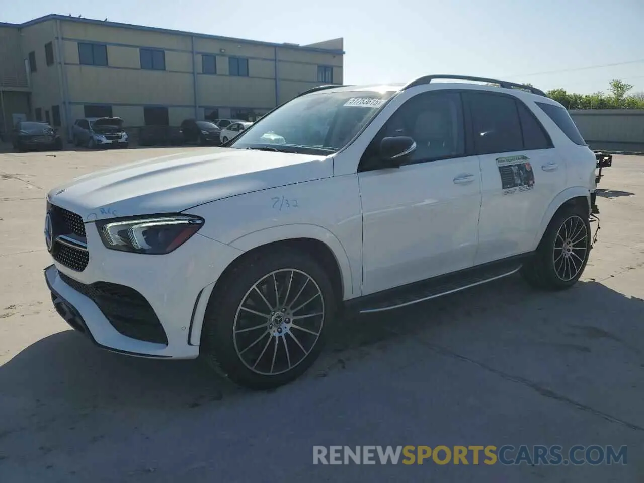 1 Photograph of a damaged car 4JGFB5KE6LA089531 MERCEDES-BENZ GLE-CLASS 2020
