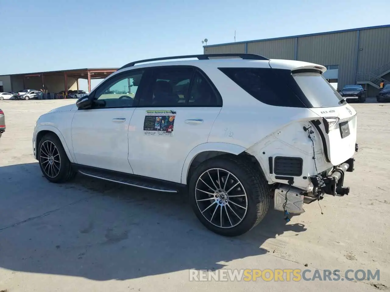 2 Photograph of a damaged car 4JGFB5KE6LA089531 MERCEDES-BENZ GLE-CLASS 2020