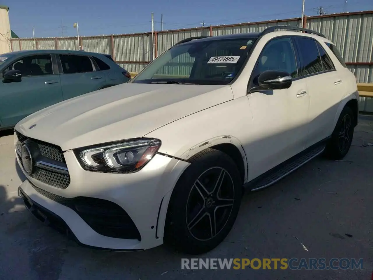 1 Photograph of a damaged car 4JGFB4JB0MA500795 MERCEDES-BENZ GLE-CLASS 2021