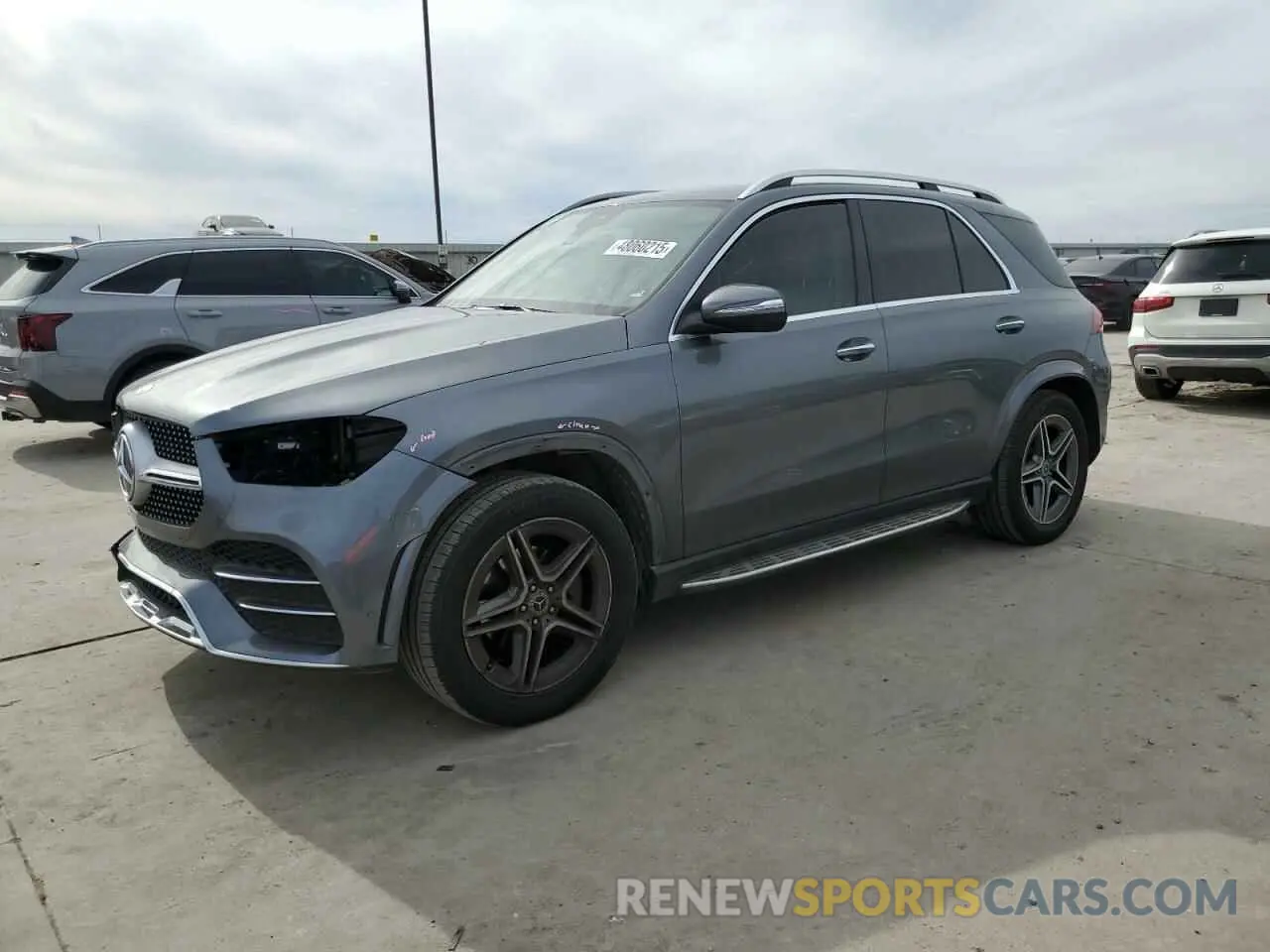 1 Photograph of a damaged car 4JGFB4JB0MA513742 MERCEDES-BENZ GLE-CLASS 2021