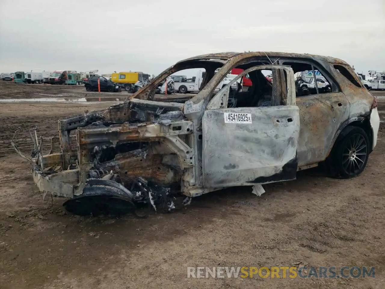 1 Photograph of a damaged car 4JGFB4JB1MA486373 MERCEDES-BENZ GLE-CLASS 2021