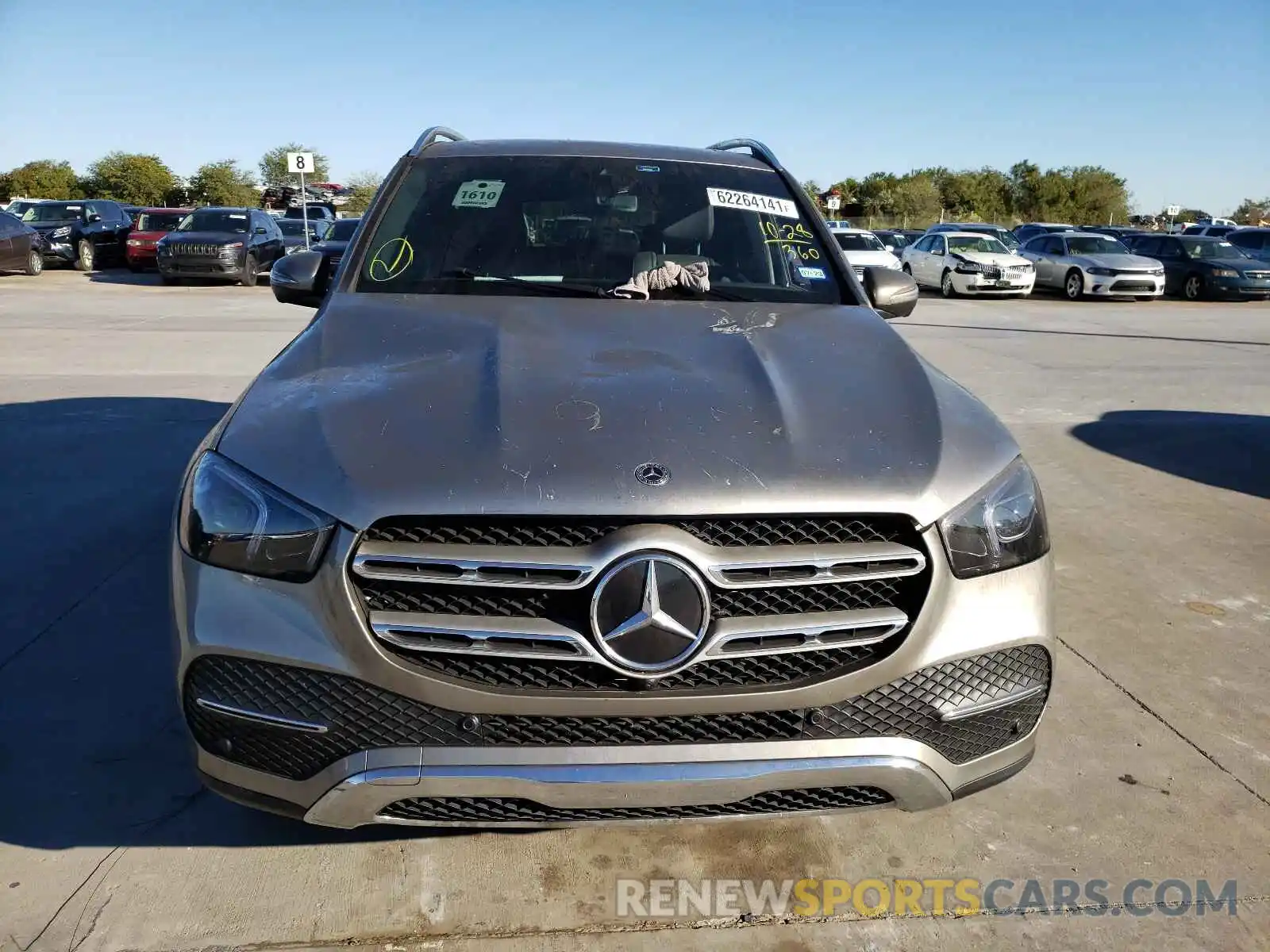 9 Photograph of a damaged car 4JGFB4JB1MA542859 MERCEDES-BENZ GLE-CLASS 2021