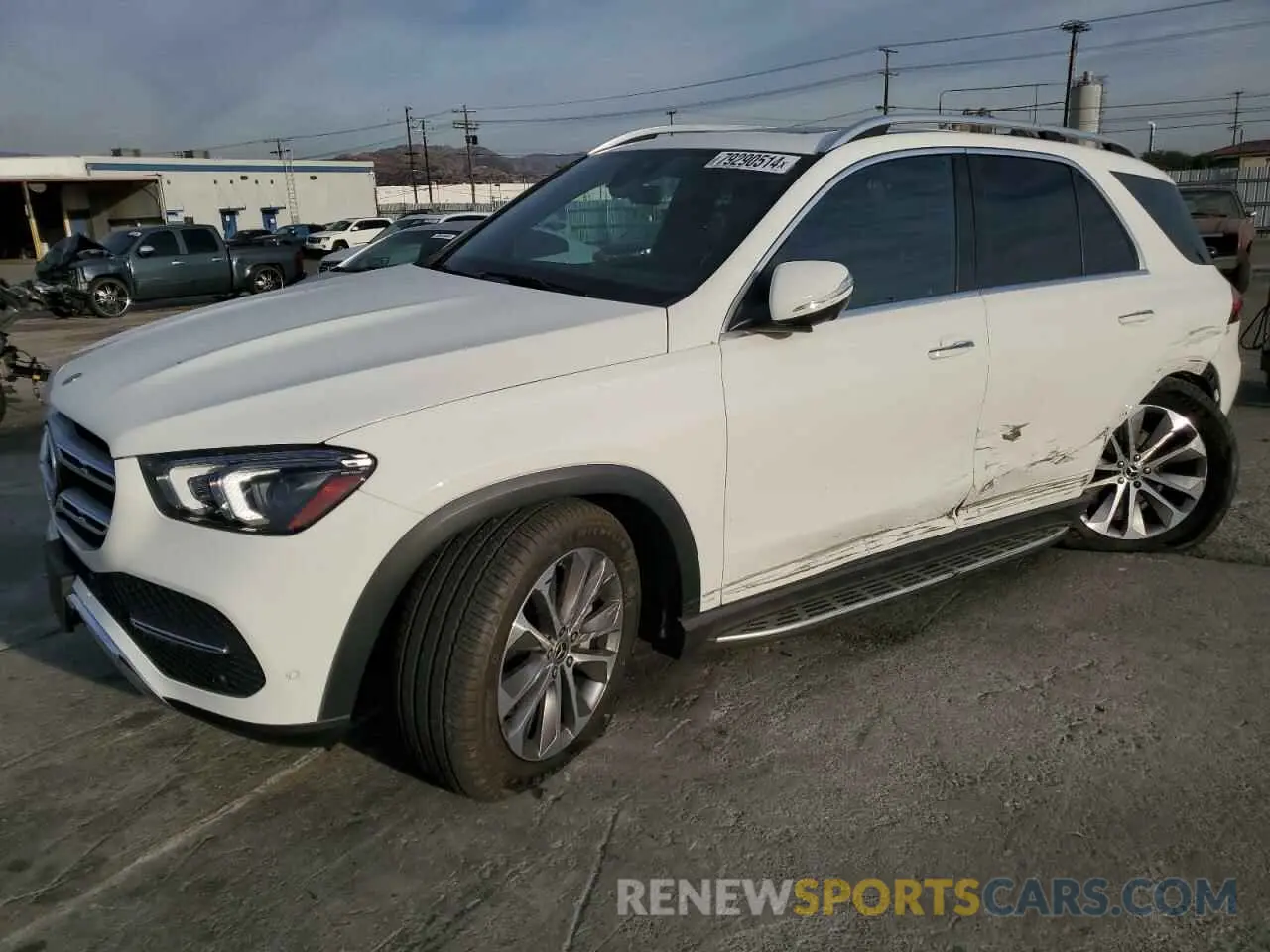 1 Photograph of a damaged car 4JGFB4JB2MA389876 MERCEDES-BENZ GLE-CLASS 2021