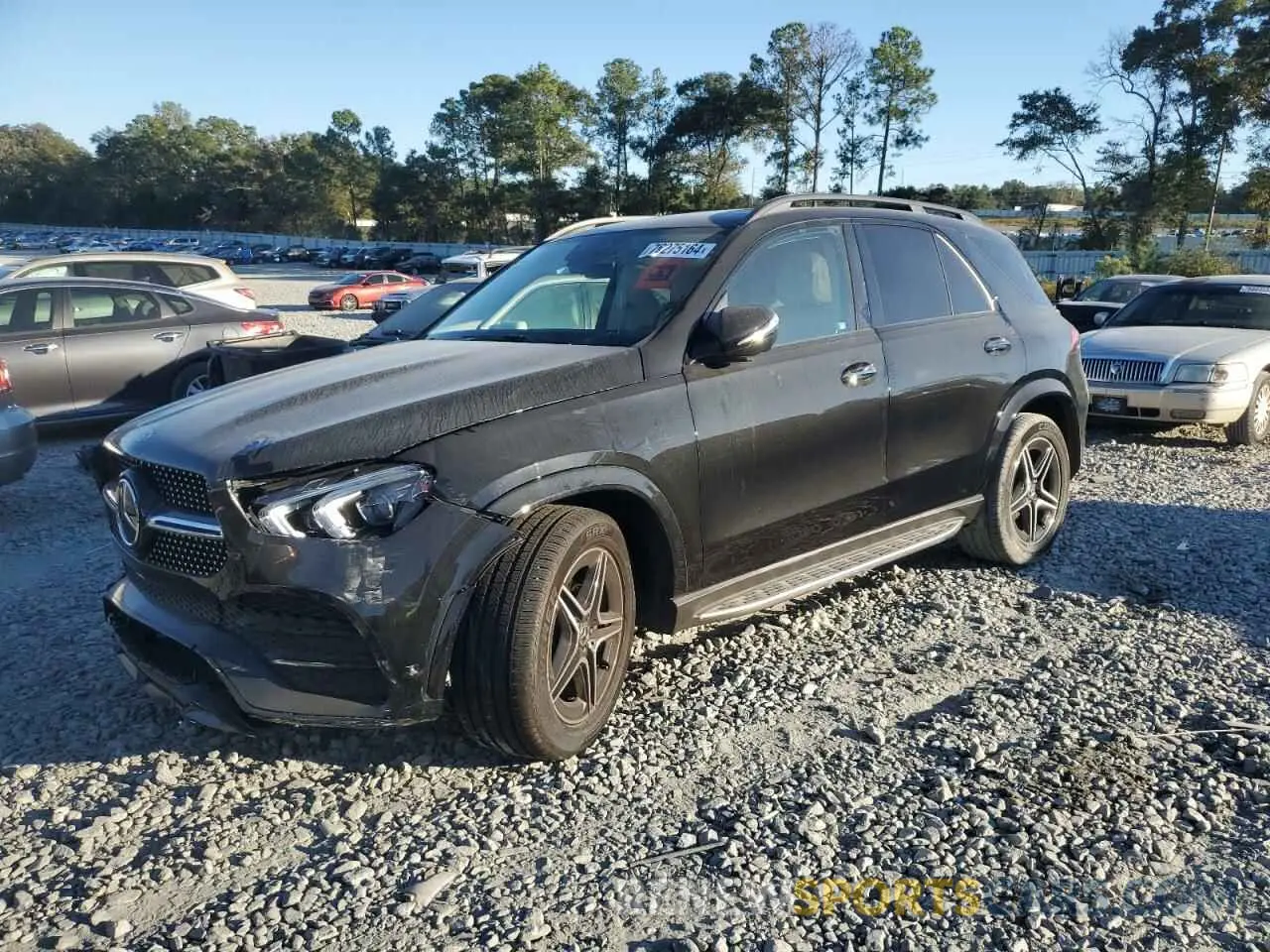 1 Photograph of a damaged car 4JGFB4JB3MA478260 MERCEDES-BENZ GLE-CLASS 2021