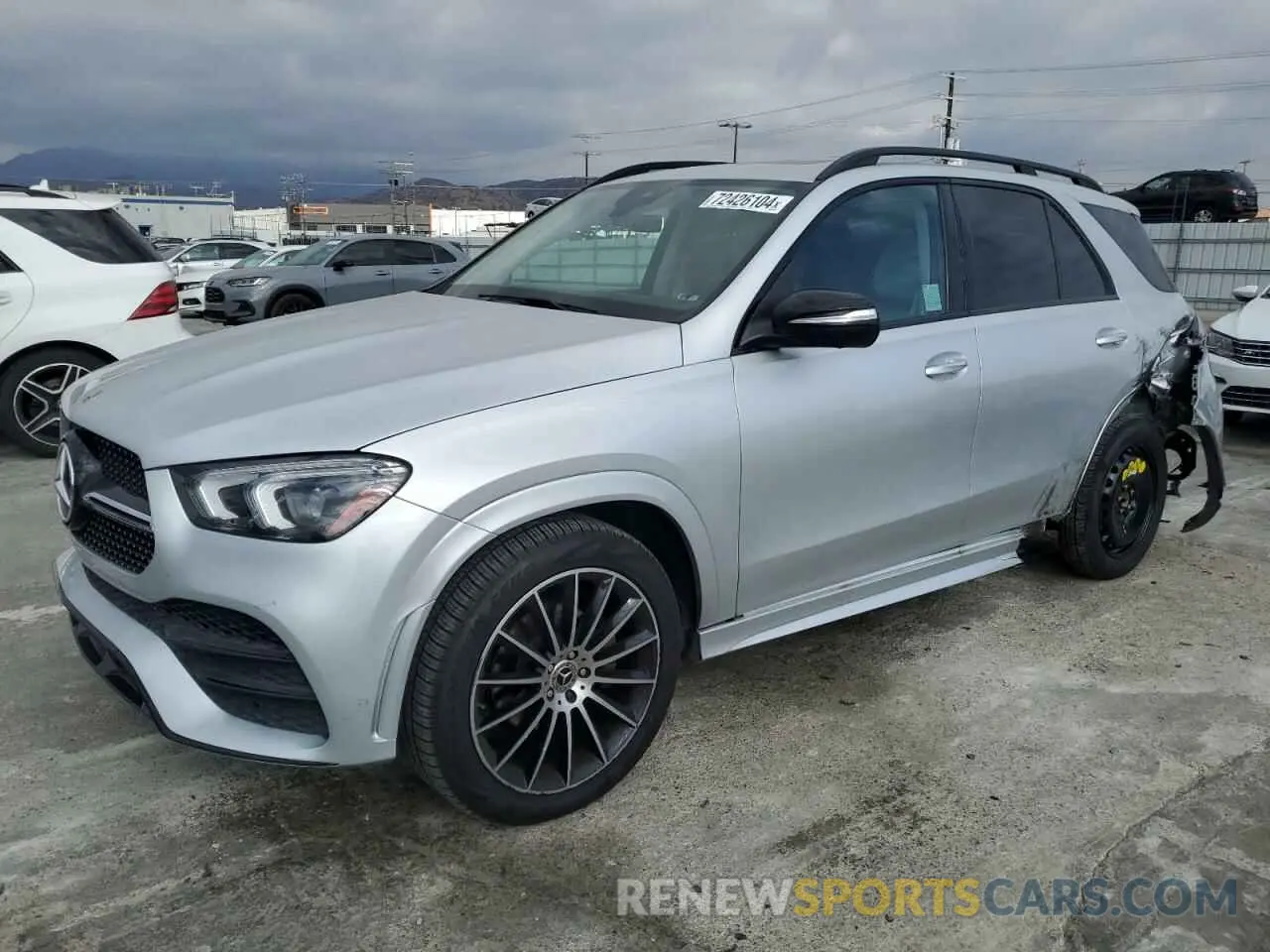 1 Photograph of a damaged car 4JGFB4JB5MA432767 MERCEDES-BENZ GLE-CLASS 2021