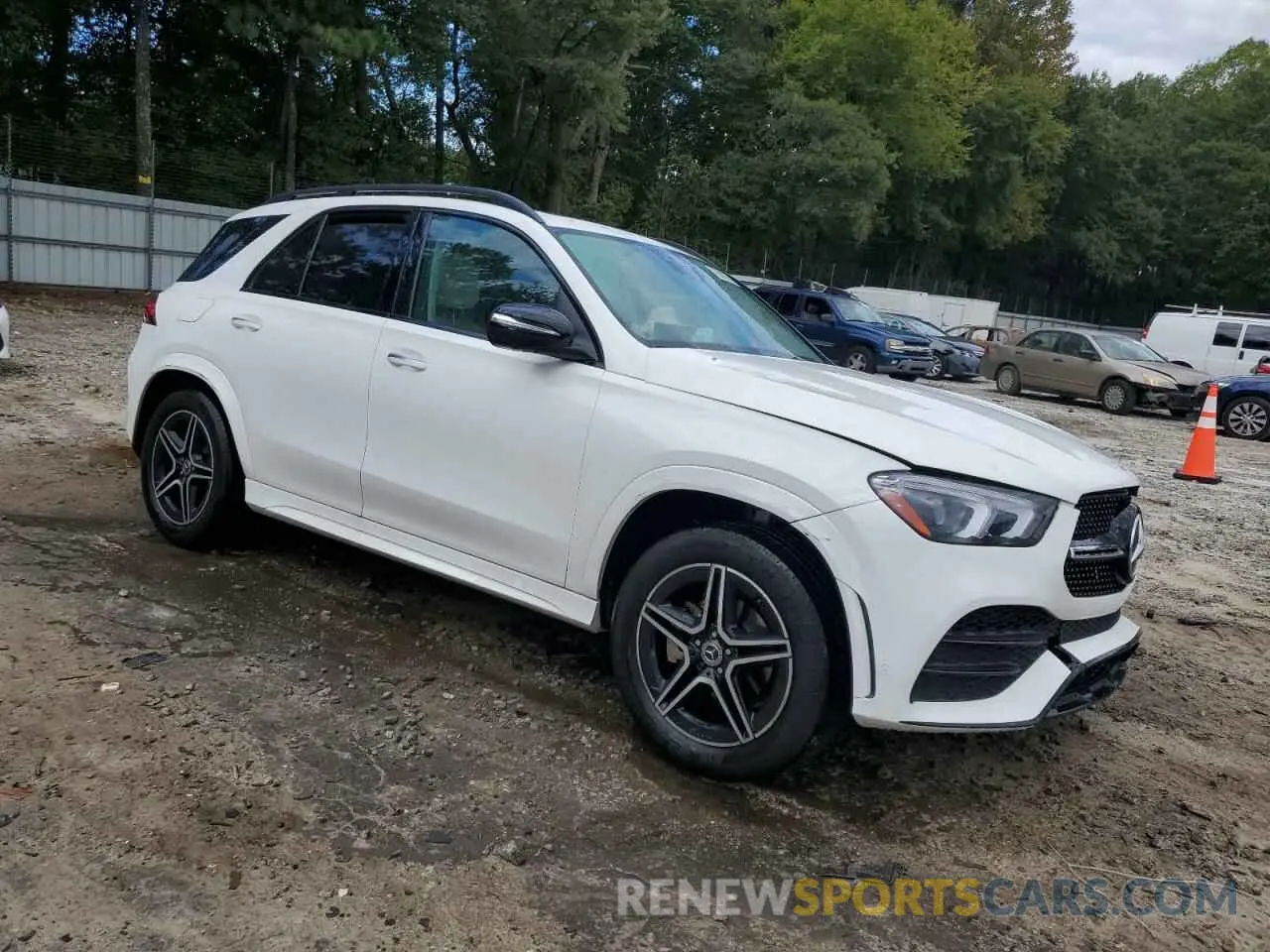 4 Photograph of a damaged car 4JGFB4JB5MA490457 MERCEDES-BENZ GLE-CLASS 2021
