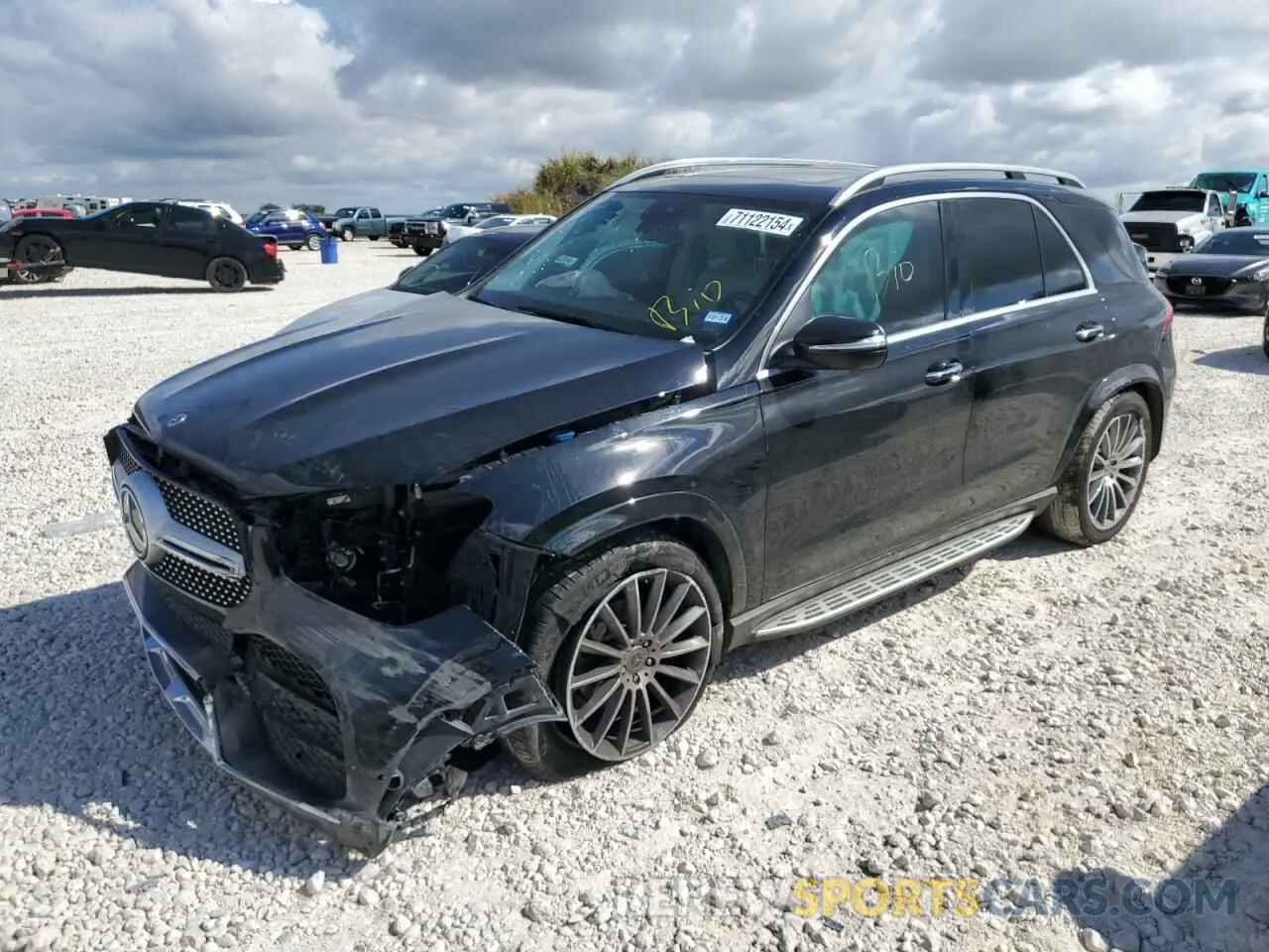 1 Photograph of a damaged car 4JGFB4JB7MA331083 MERCEDES-BENZ GLE-CLASS 2021