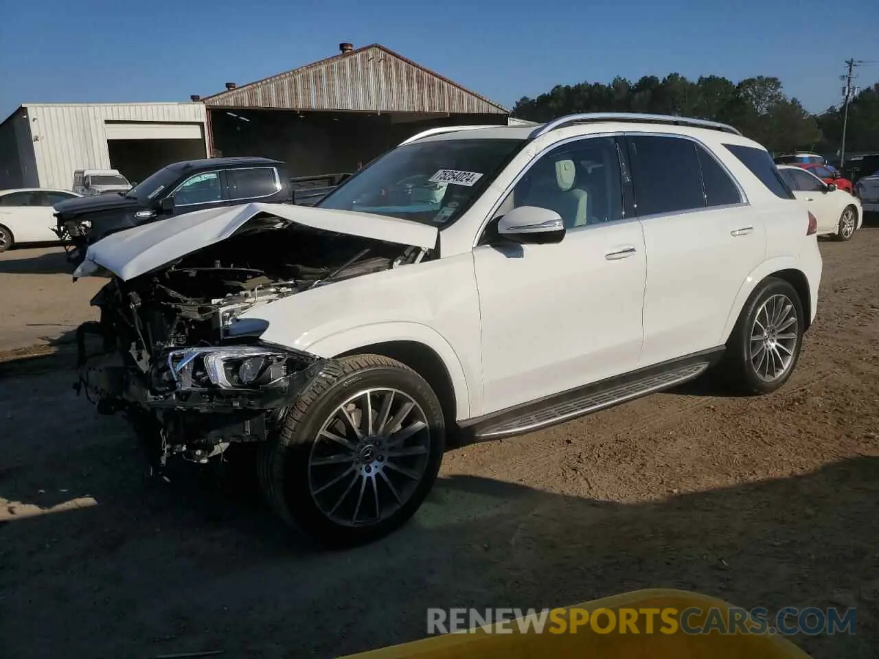 1 Photograph of a damaged car 4JGFB4JB8MA426090 MERCEDES-BENZ GLE-CLASS 2021