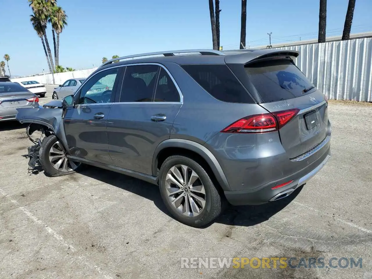 2 Photograph of a damaged car 4JGFB4JB8MA427580 MERCEDES-BENZ GLE-CLASS 2021