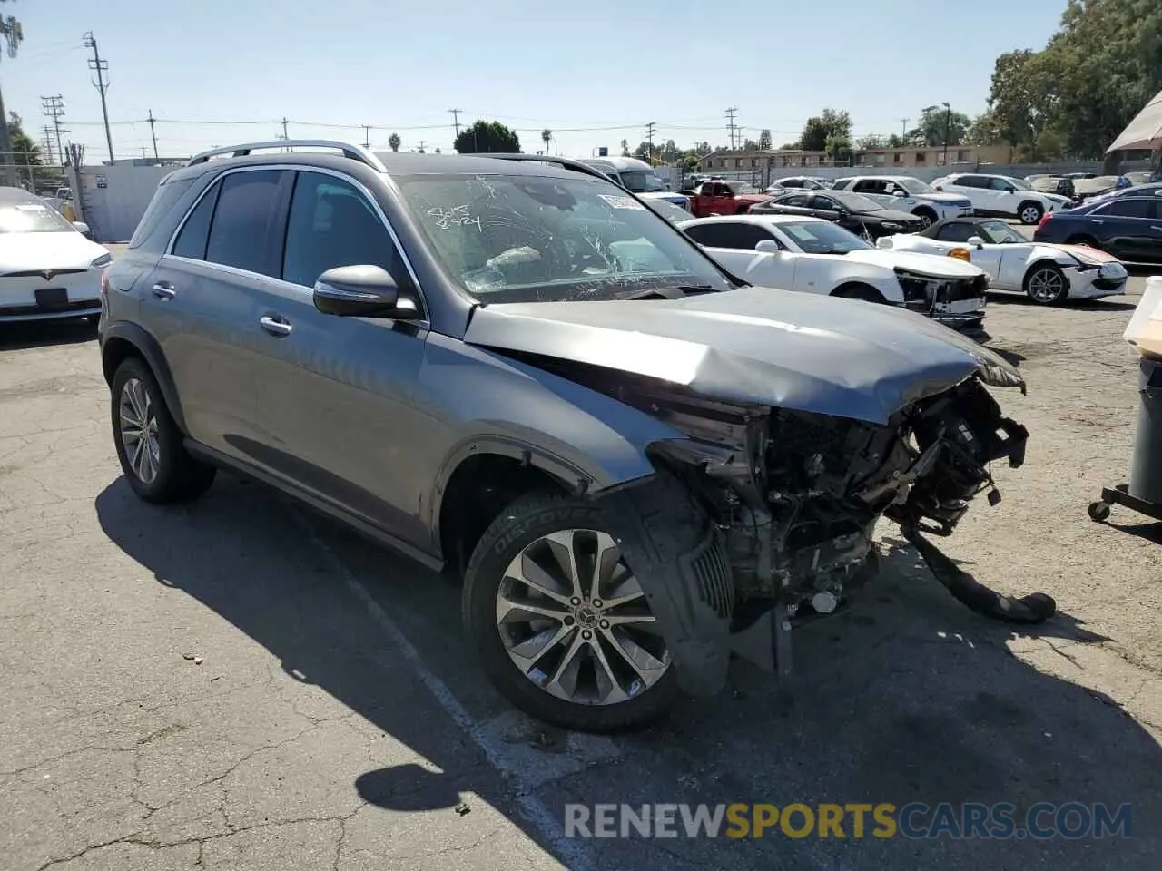 4 Photograph of a damaged car 4JGFB4JB8MA427580 MERCEDES-BENZ GLE-CLASS 2021