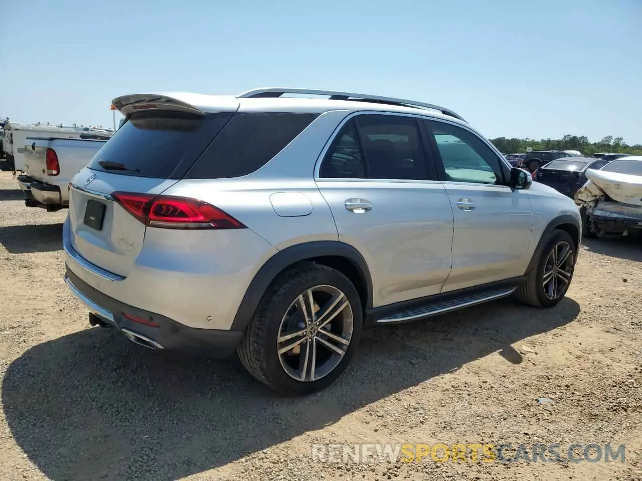 3 Photograph of a damaged car 4JGFB4JB9MA312678 MERCEDES-BENZ GLE-CLASS 2021