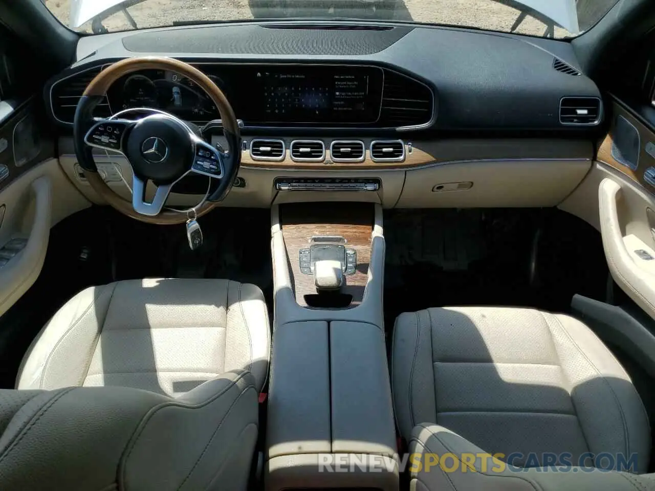 8 Photograph of a damaged car 4JGFB4JB9MA312678 MERCEDES-BENZ GLE-CLASS 2021