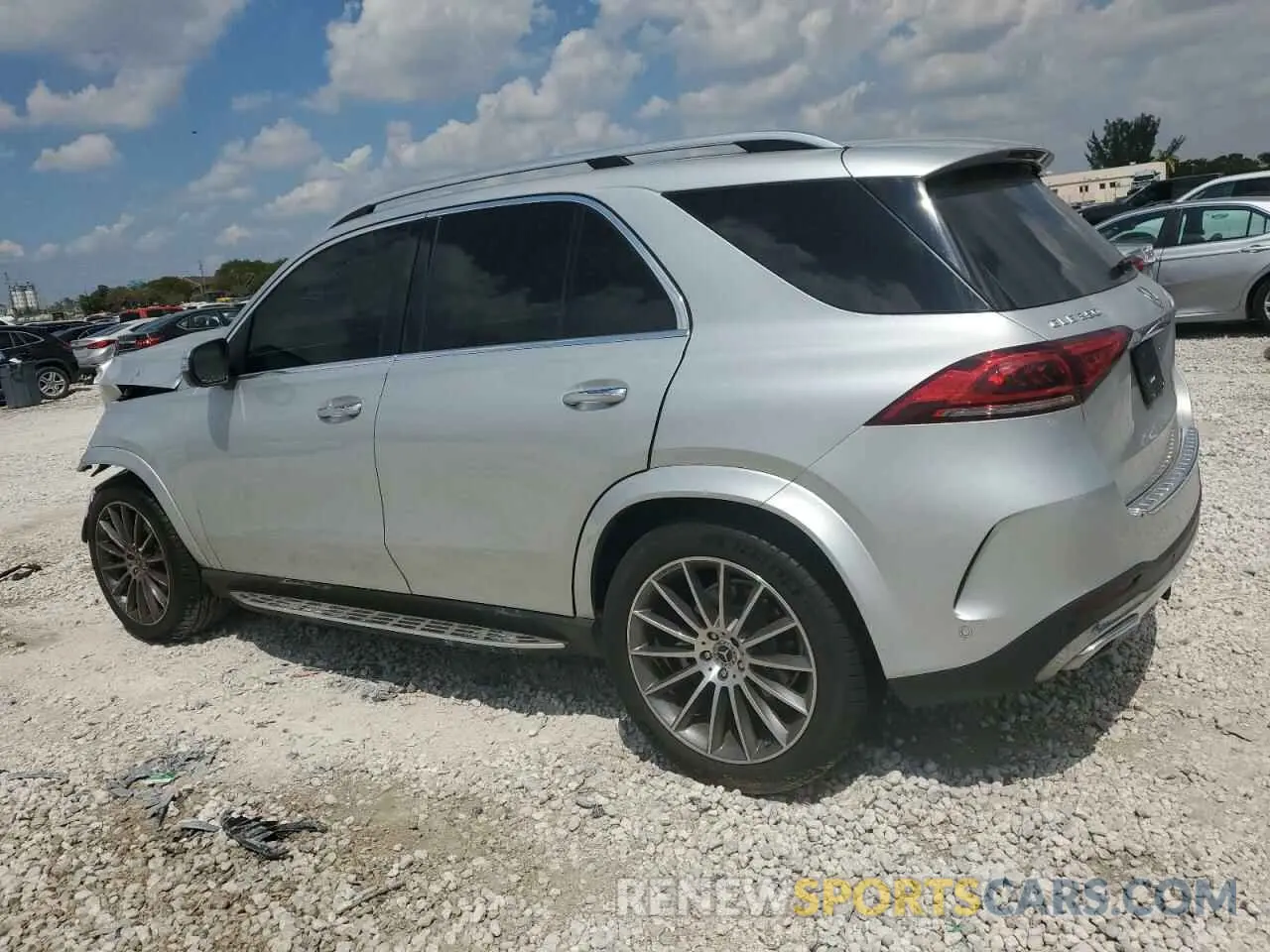 2 Photograph of a damaged car 4JGFB4JBXMA459981 MERCEDES-BENZ GLE-CLASS 2021