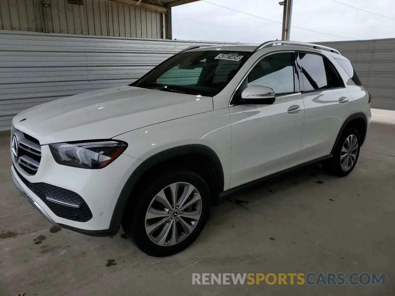 1 Photograph of a damaged car 4JGFB4JBXMA517684 MERCEDES-BENZ GLE-CLASS 2021