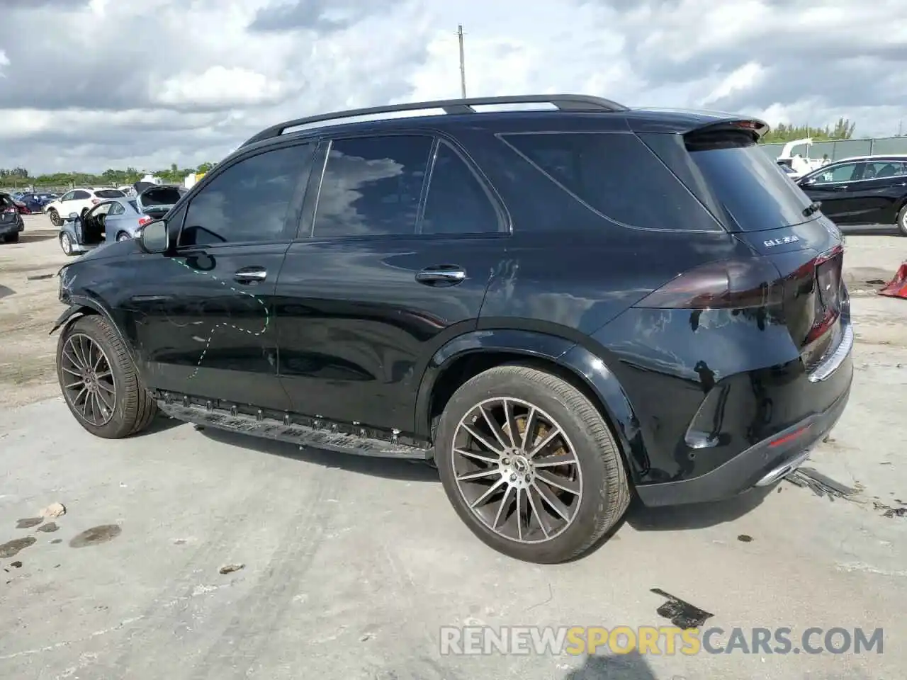 2 Photograph of a damaged car 4JGFB4JE1MA452461 MERCEDES-BENZ GLE-CLASS 2021