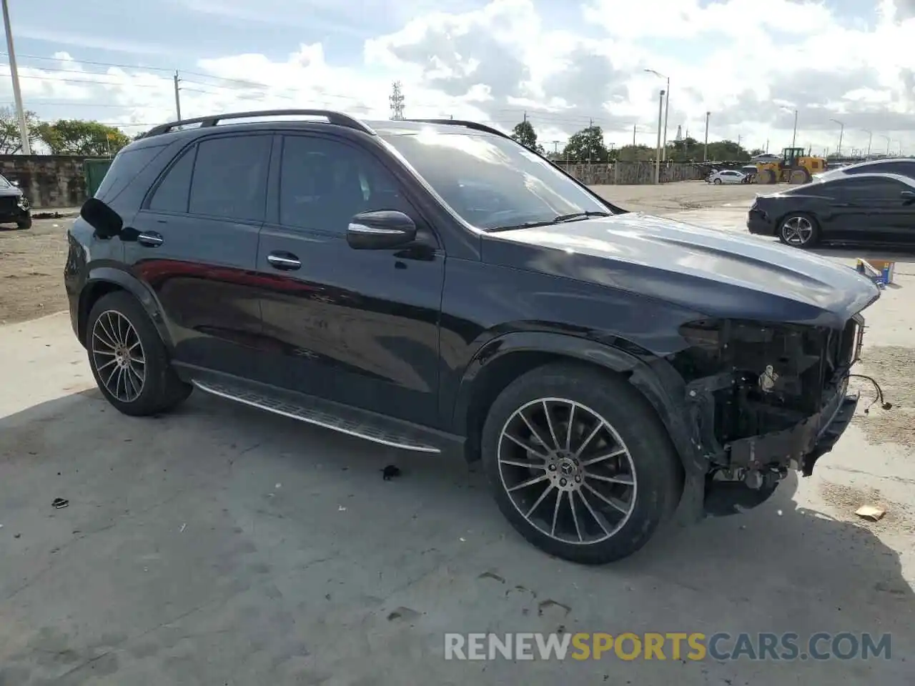 4 Photograph of a damaged car 4JGFB4JE1MA452461 MERCEDES-BENZ GLE-CLASS 2021