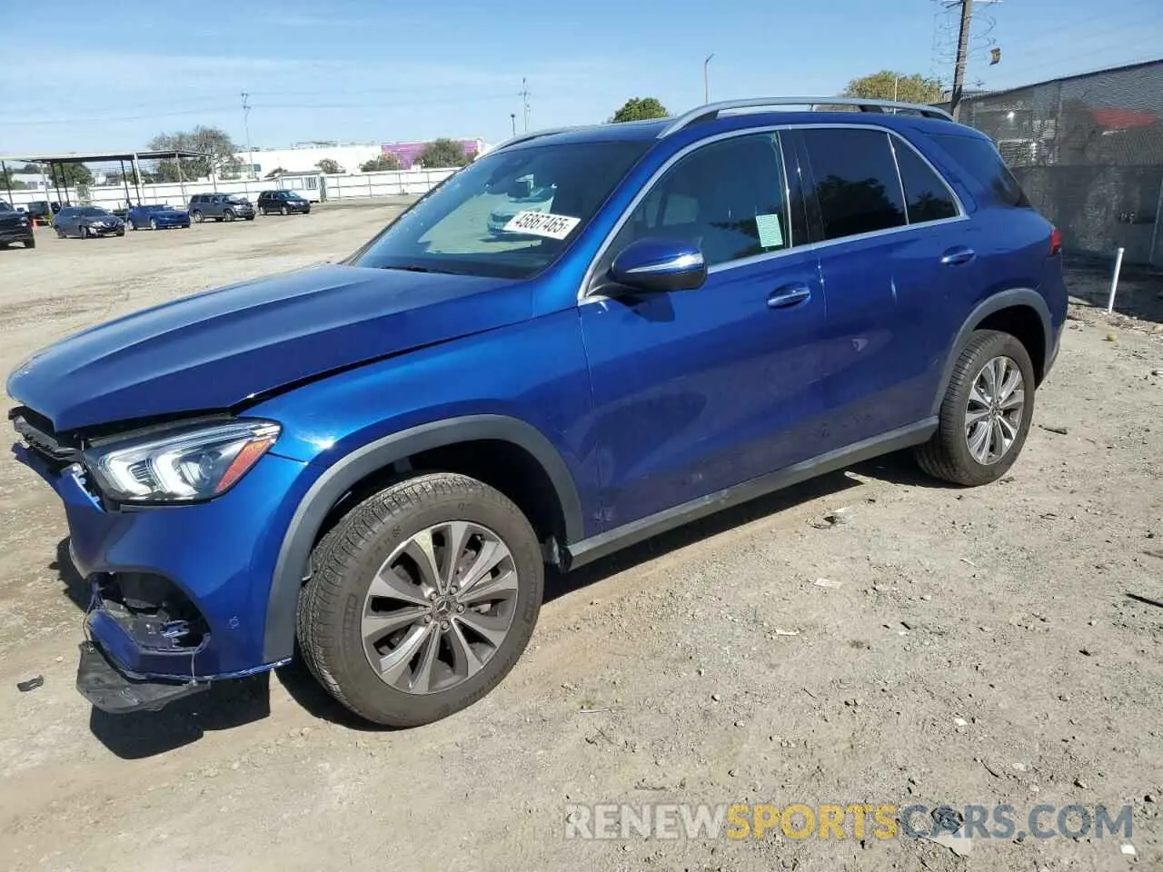 1 Photograph of a damaged car 4JGFB4JE2MA493469 MERCEDES-BENZ GLE-CLASS 2021