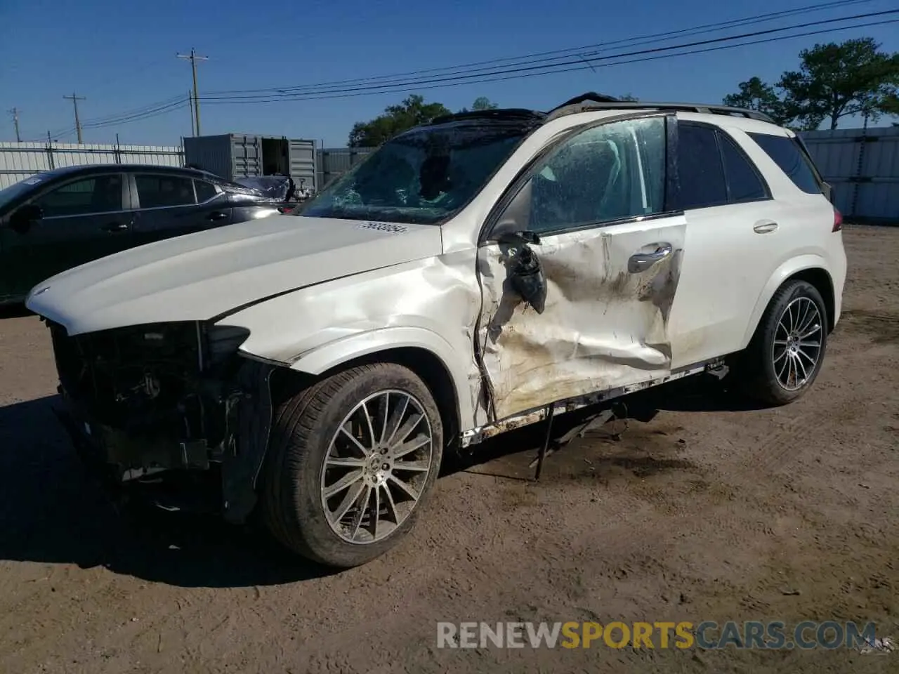 1 Photograph of a damaged car 4JGFB4JE7MA366443 MERCEDES-BENZ GLE-CLASS 2021