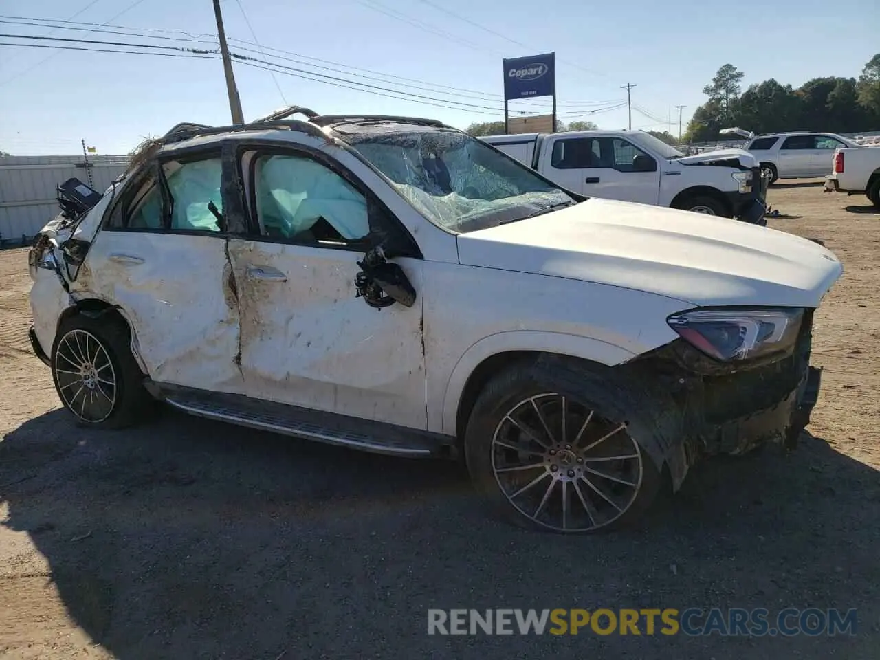 4 Photograph of a damaged car 4JGFB4JE7MA366443 MERCEDES-BENZ GLE-CLASS 2021