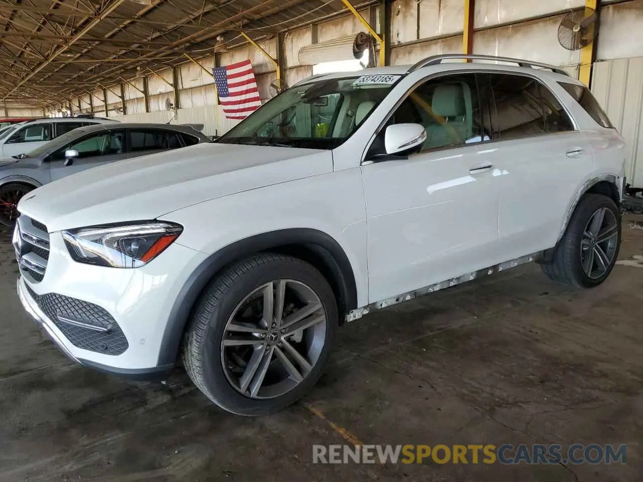 1 Photograph of a damaged car 4JGFB4JE8MA384689 MERCEDES-BENZ GLE-CLASS 2021