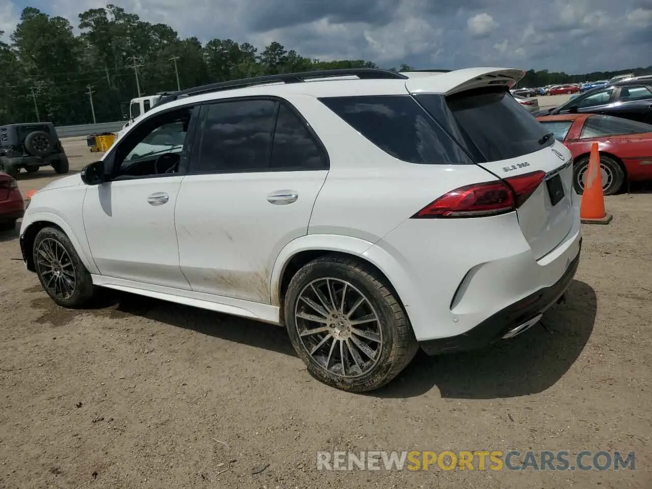 2 Photograph of a damaged car 4JGFB4KB0MA436398 MERCEDES-BENZ GLE-CLASS 2021