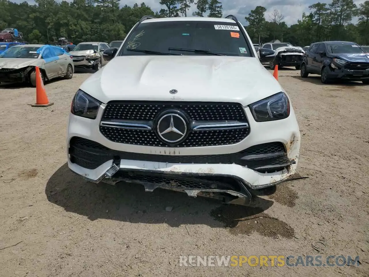 5 Photograph of a damaged car 4JGFB4KB0MA436398 MERCEDES-BENZ GLE-CLASS 2021