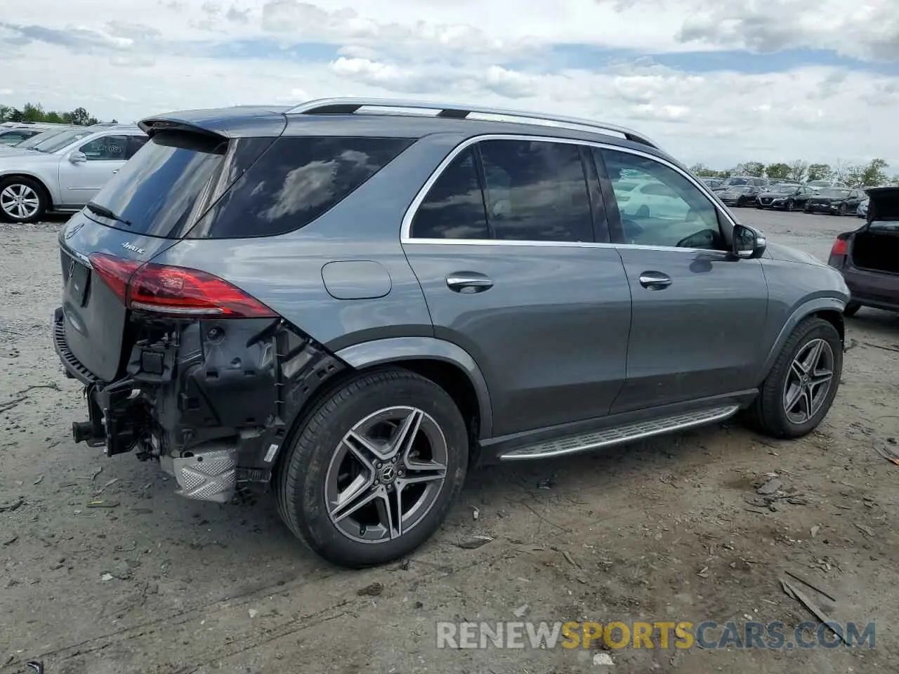 3 Photograph of a damaged car 4JGFB4KB0MA444260 MERCEDES-BENZ GLE-CLASS 2021
