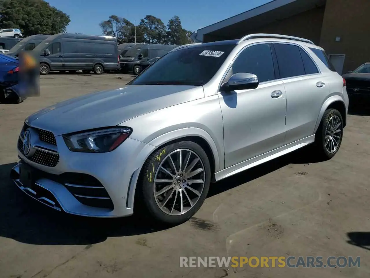 1 Photograph of a damaged car 4JGFB4KB0MA458059 MERCEDES-BENZ GLE-CLASS 2021