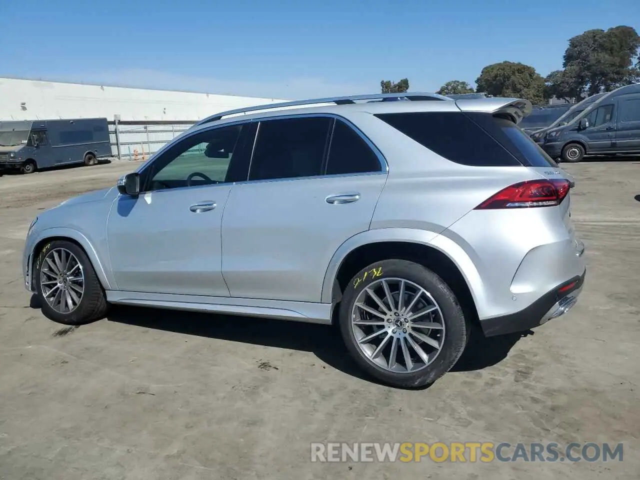 2 Photograph of a damaged car 4JGFB4KB0MA458059 MERCEDES-BENZ GLE-CLASS 2021