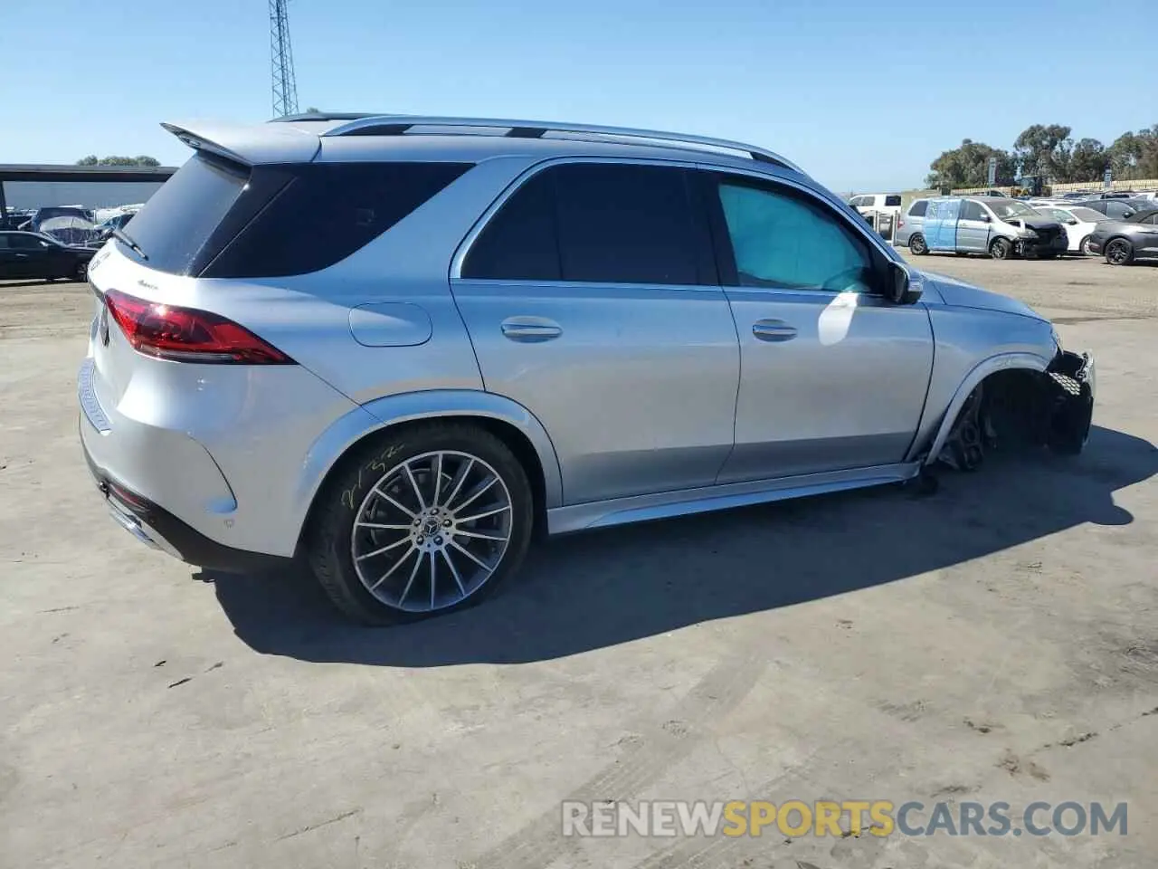 3 Photograph of a damaged car 4JGFB4KB0MA458059 MERCEDES-BENZ GLE-CLASS 2021